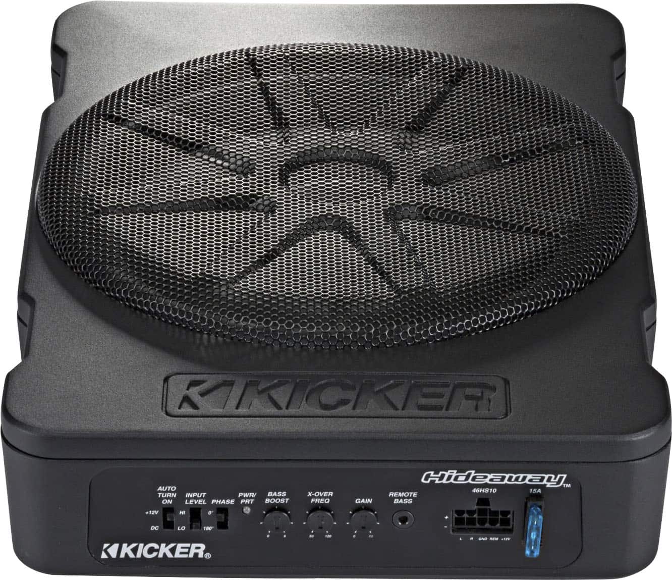 KICKER - Hideaway 10" Compact Powered Subwoofer - Black product image