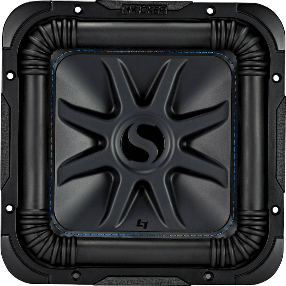 KICKER - Solo-Baric L7S 10" Dual-Voice-Coil 2-Ohm Subwoofer - Black product image