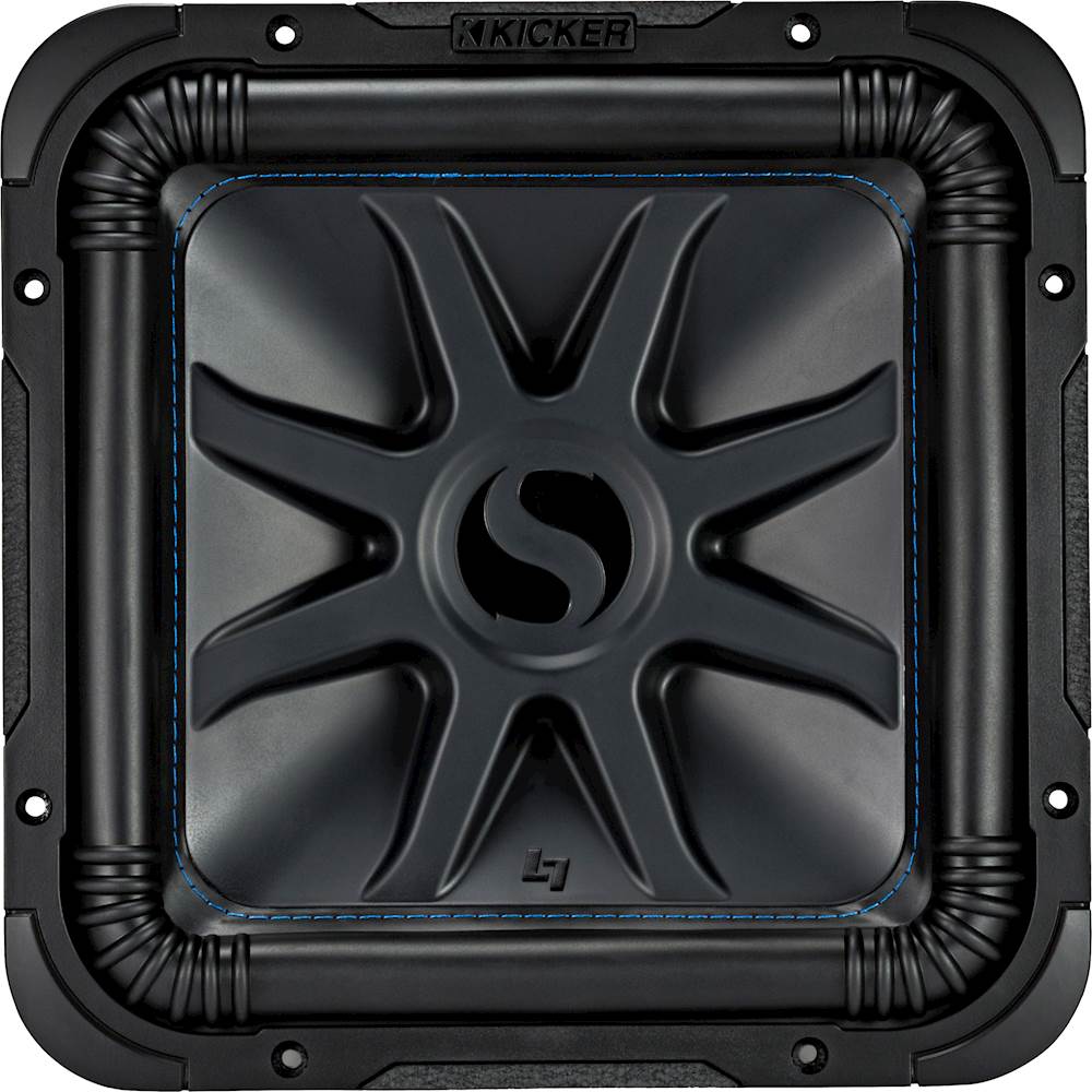 KICKER - Solo-Baric L7S 12" Dual-Voice-Coil 4-Ohm Subwoofer - Black product image
