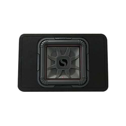 KICKER - Solo-Baric L7T 12" Single-Voice-Coil 2-Ohm Loaded Subwoofer Enclosure - Black product image