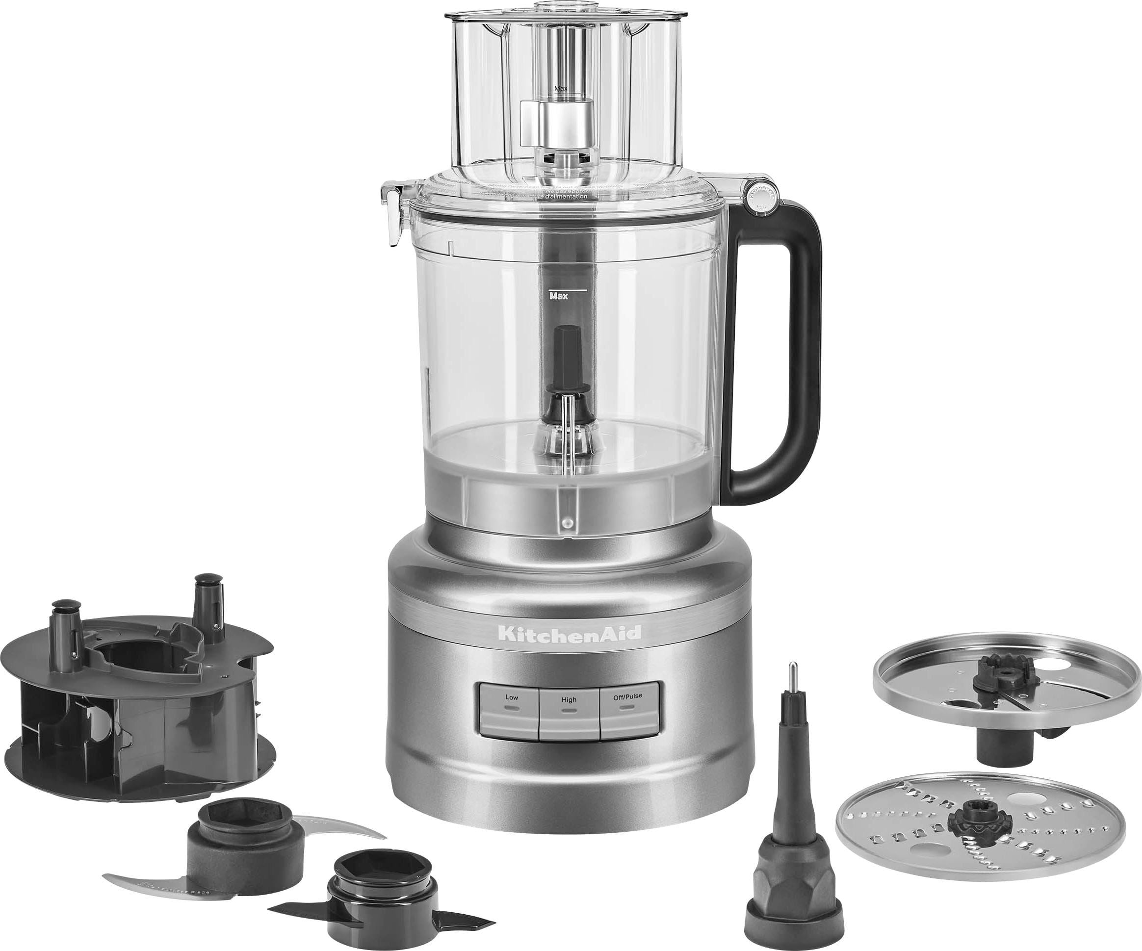 KitchenAid - 13-Cup Food Processor with Work Bowl - Contour Silver product image