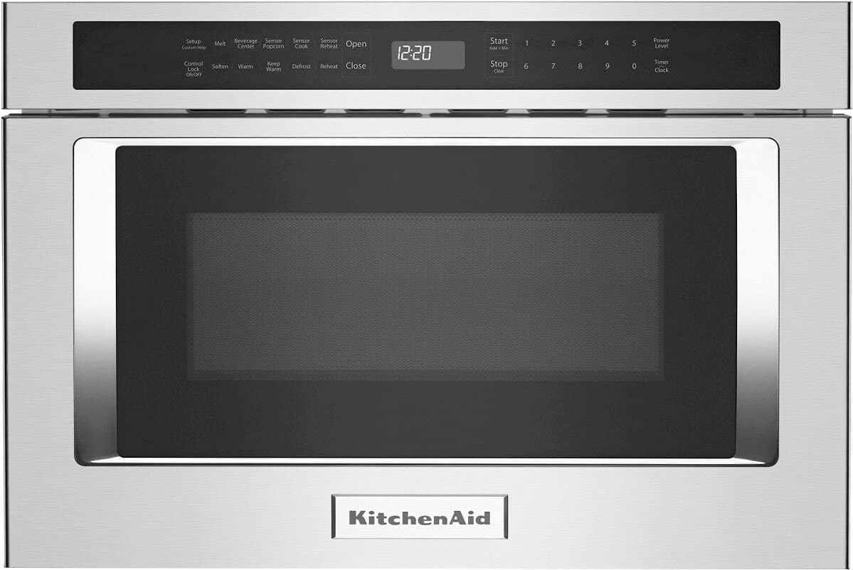 KitchenAid - 24" 1.2 Cu. Ft. Built-In Microwave Drawer - Stainless Steel product image