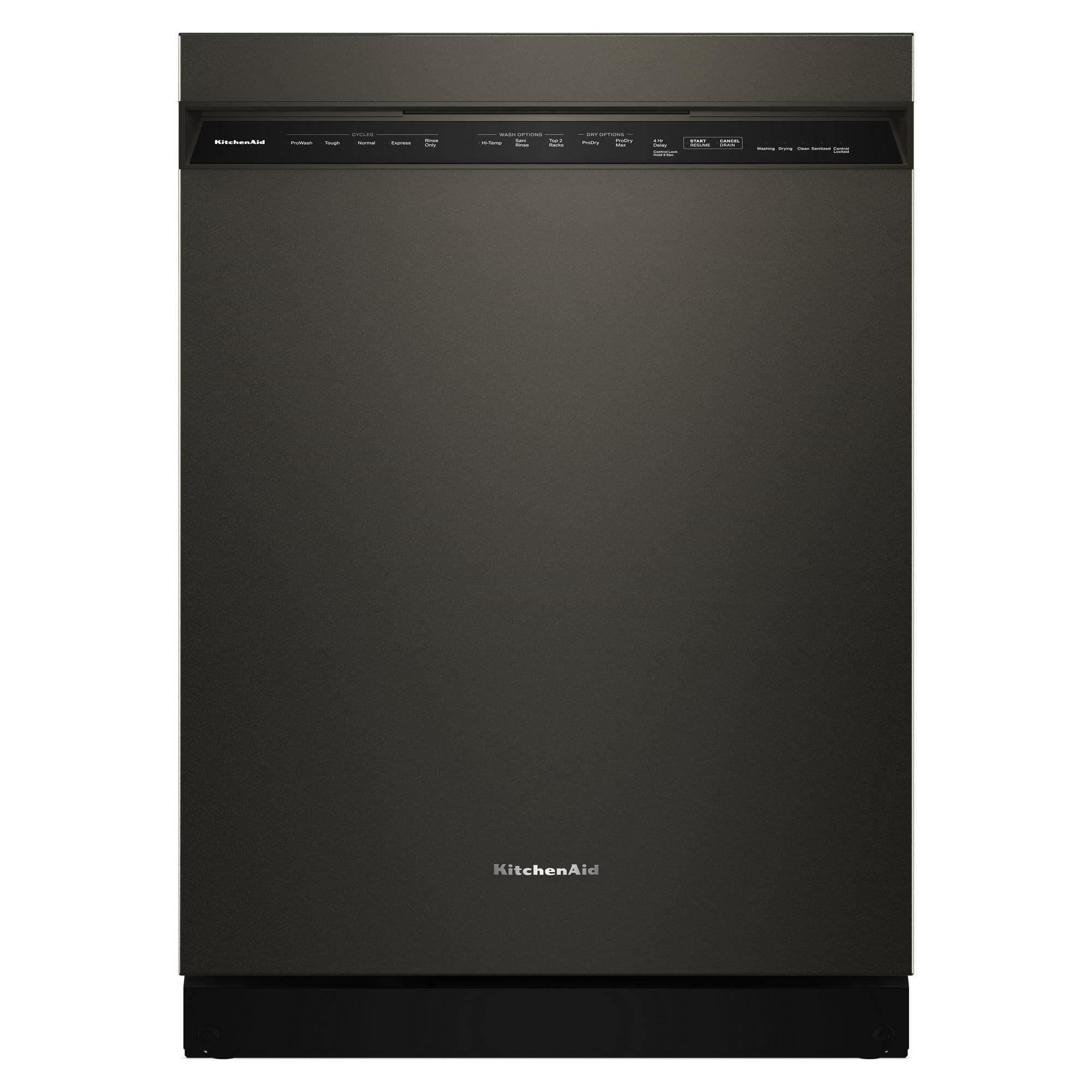 KitchenAid - 24" Front Control Built-In Dishwasher with Third rack and ProDry System - Black Ore product image