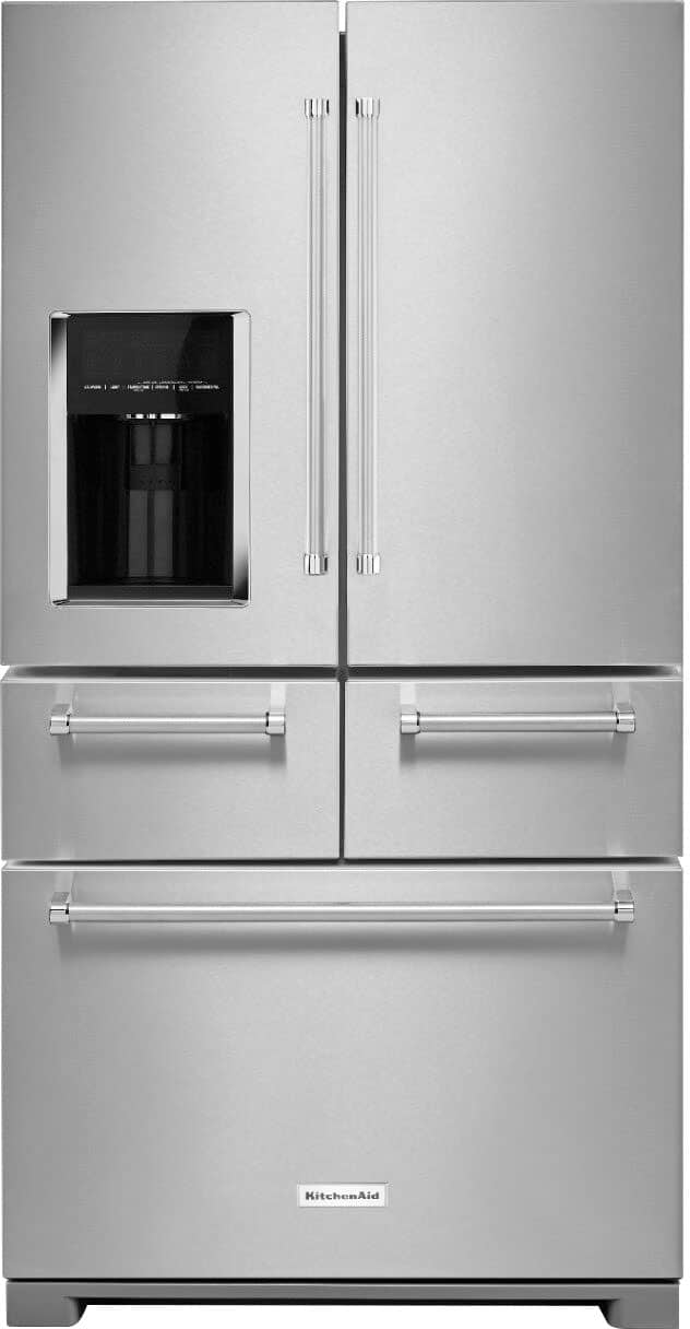 KitchenAid - 25.8 Cu. Ft. 5-Door French Door Refrigerator - Stainless Steel product image