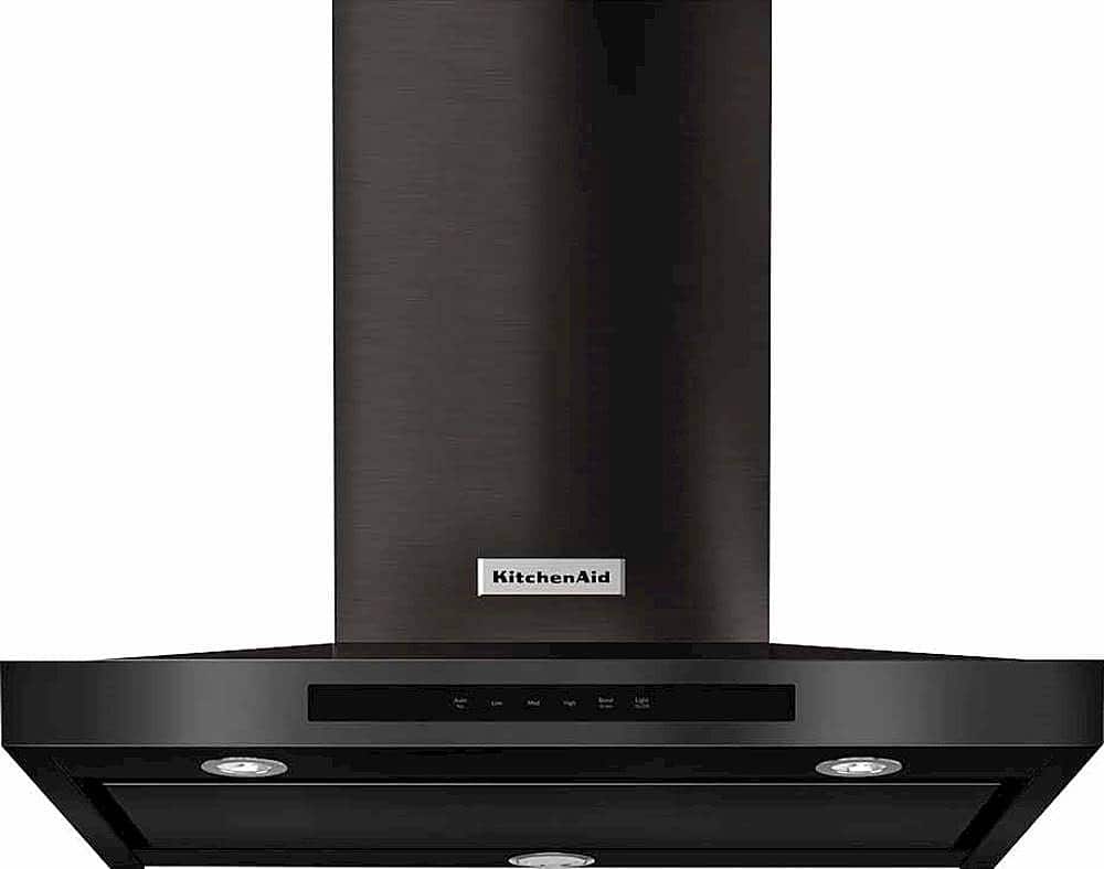 KitchenAid - 30 inches - Externally Vented - Wall Range Hood - Black Stainless Steel product image