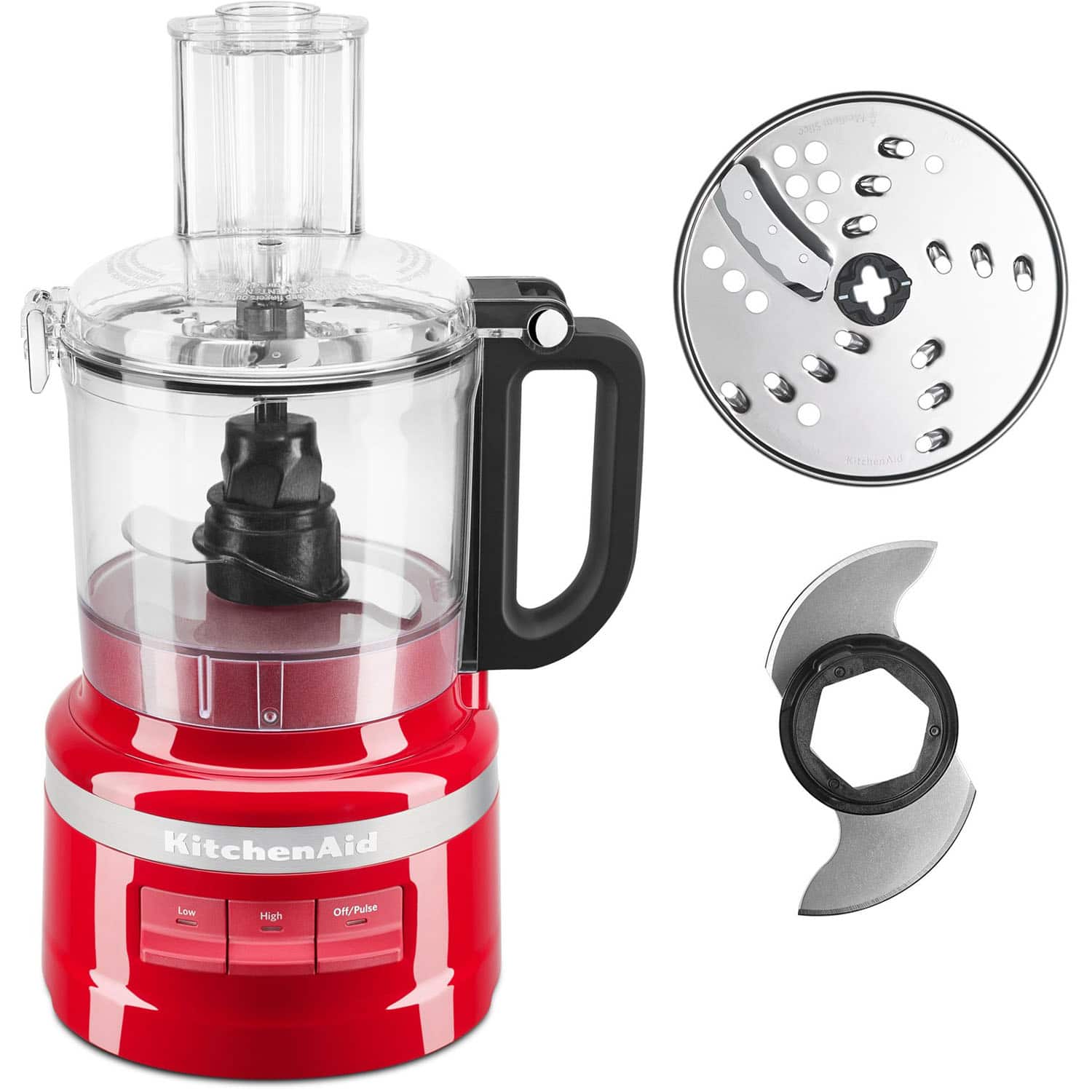 KitchenAid - Easy Store 7-Cup Food Processor in Empire - Red product image