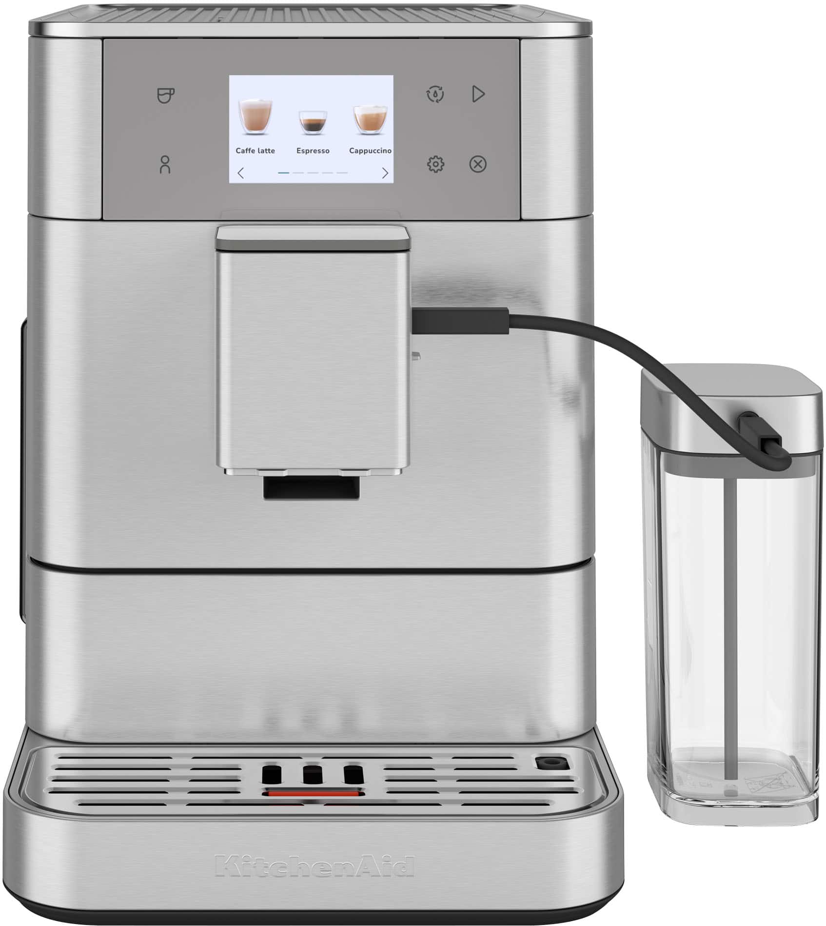 KitchenAid - Fully Automatic Espresso Machine KF7, KES8557 - Stainless Steel product image