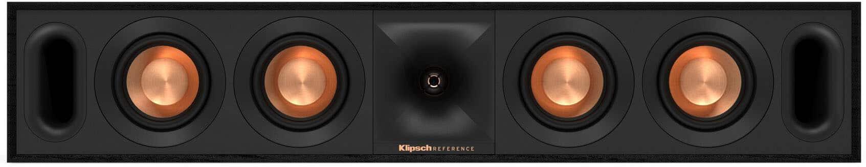 Klipsch - R-30C Reference Series Quad 3-1/2" 400-Watt Passive 2-Way Center-Channel Speaker - Black product image