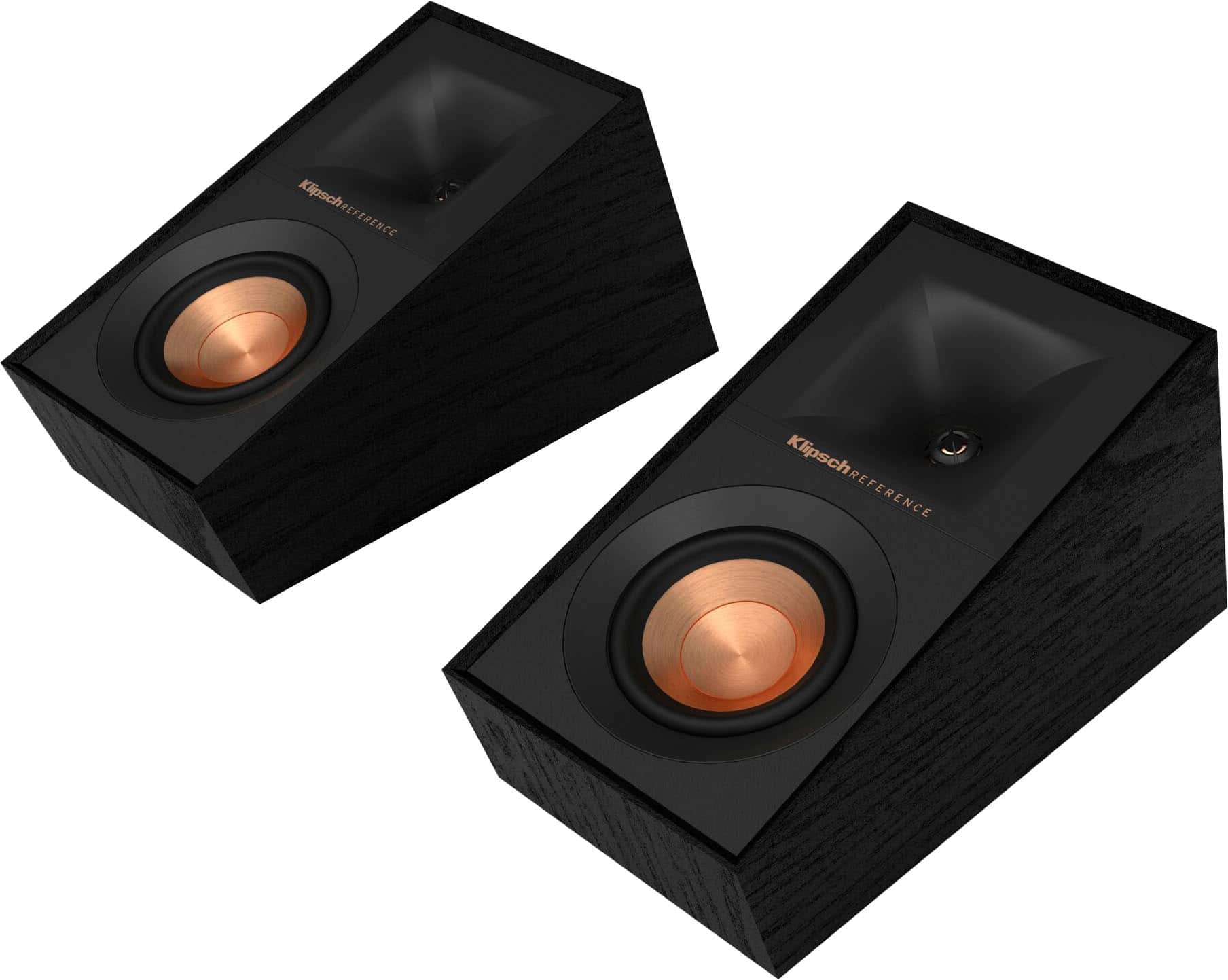 Klipsch - R-40SA Reference Series 4" 100-Watt Passive 2-Way Height Channel Speakers (Pair) - Black product image