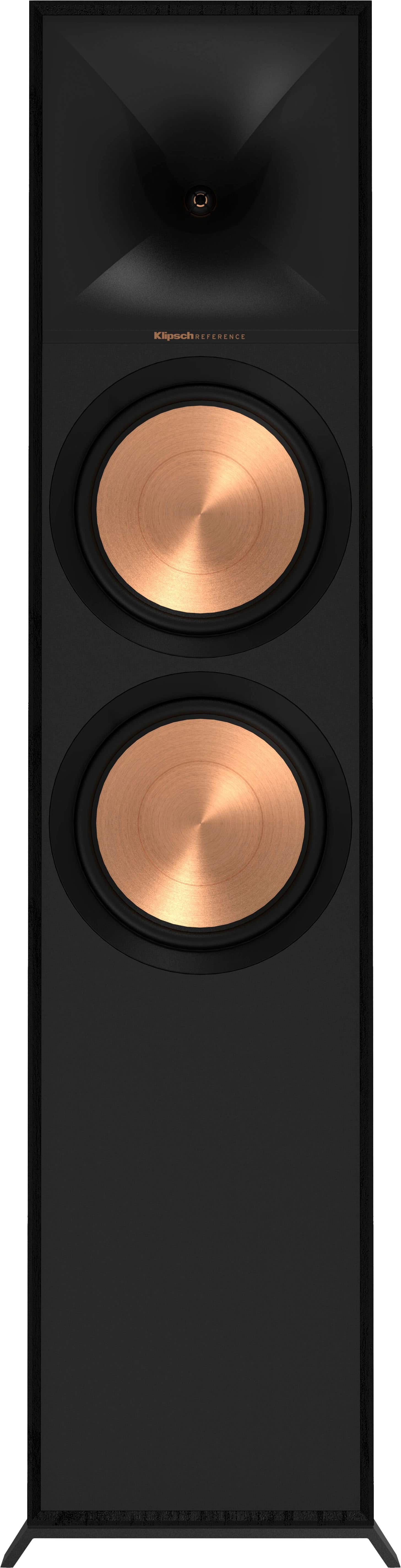 Klipsch - R-800F Reference Series Dual 8" 600-Watt Passive 2-Way Floor Standing Speaker (Each) - Black product image