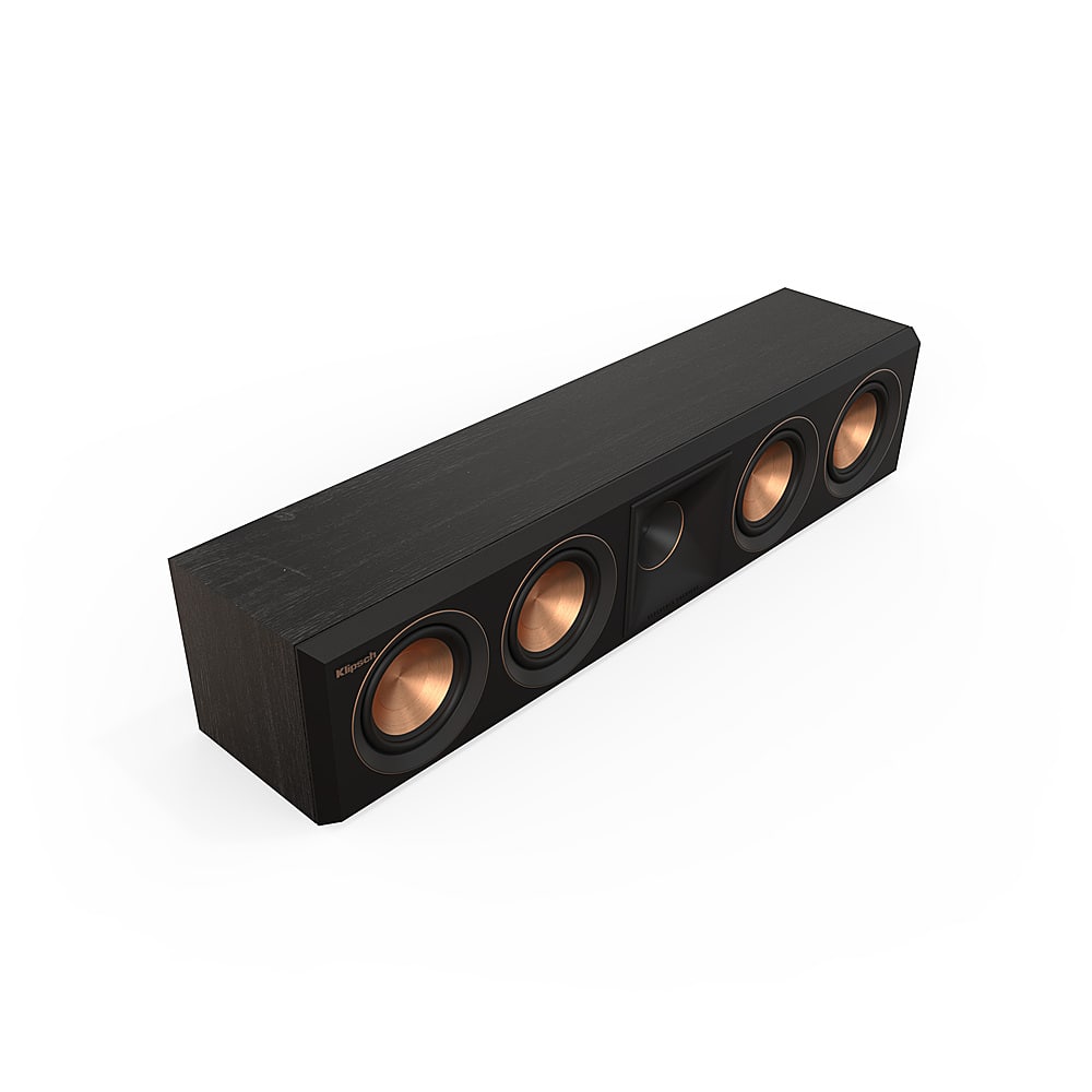 Klipsch - RP-404C II Reference Premiere Series Quad 4" 500-Watt Passive 2-Way Center-Channel Speaker - Ebony product image