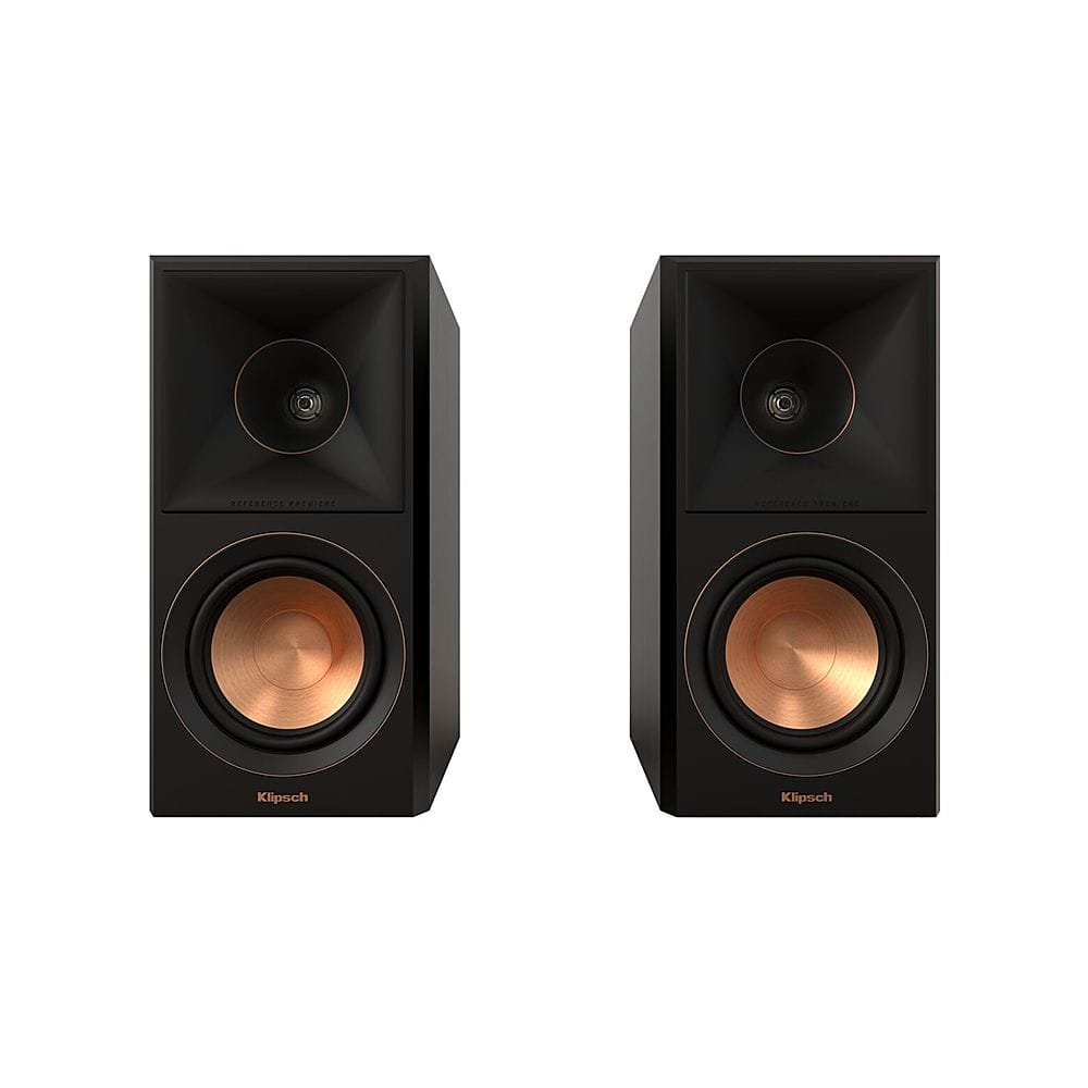 Klipsch - RP-500M II Reference Premiere Dual 5.25" 300-Watt Passive 2-Way Bookshelf Speaker (Pair) - Ebony product image