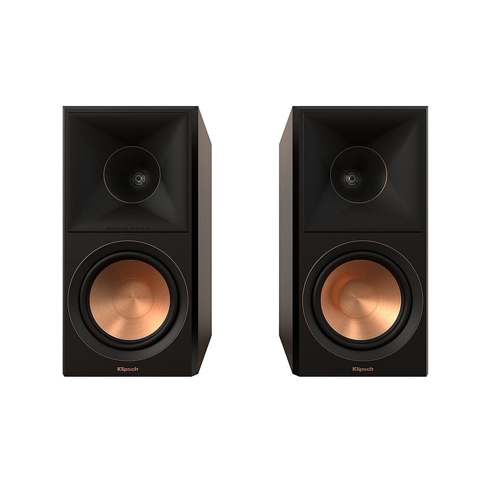 Klipsch - RP-600M II Reference Premiere Dual 6.5" 400-Watt Passive 2-Way Bookshelf Speaker (Pair) - Ebony product image