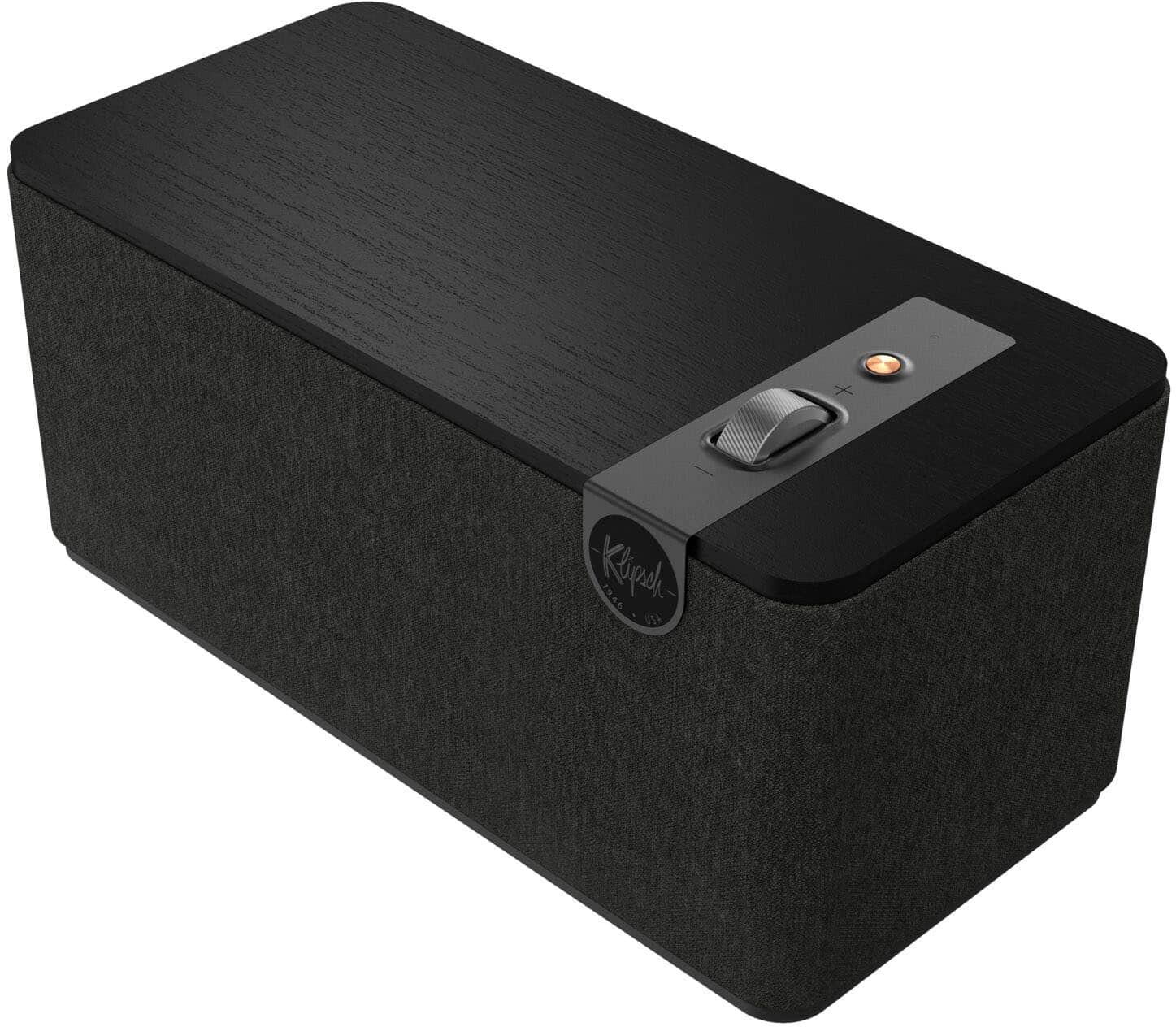 Klipsch - The One Plus Premium Tabletop Bluetooth Speaker with Broadcast Mode - Matte Black product image