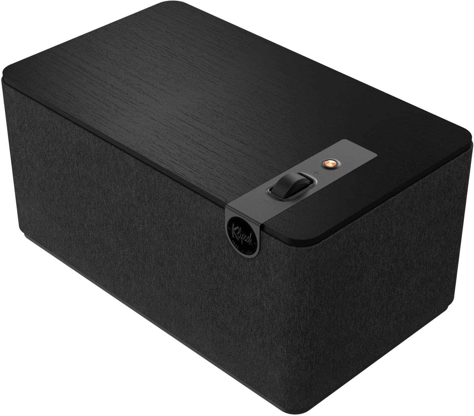 Klipsch - The Three Plus Premium Tabletop Bluetooth Speaker with Broadcast Mode - Matte Black product image