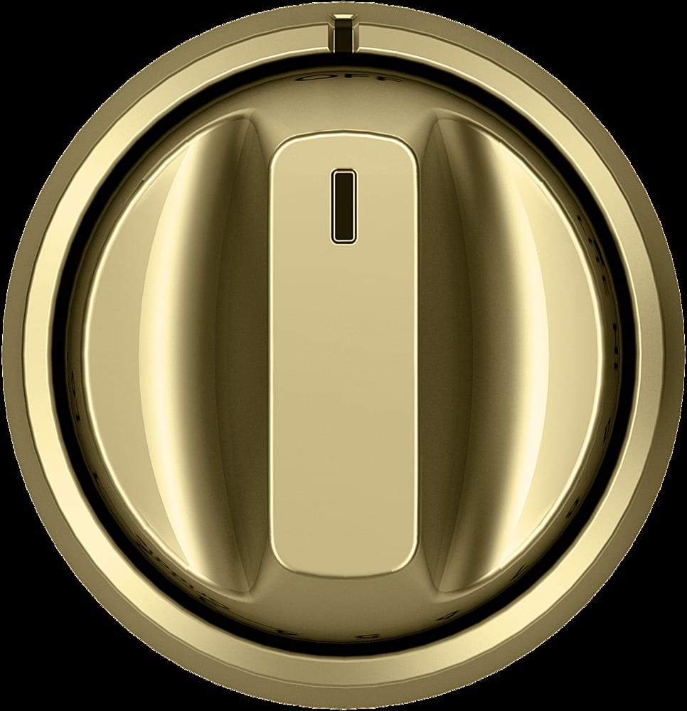 Knobs for Café Gas Cooktops - Brushed Brass product image