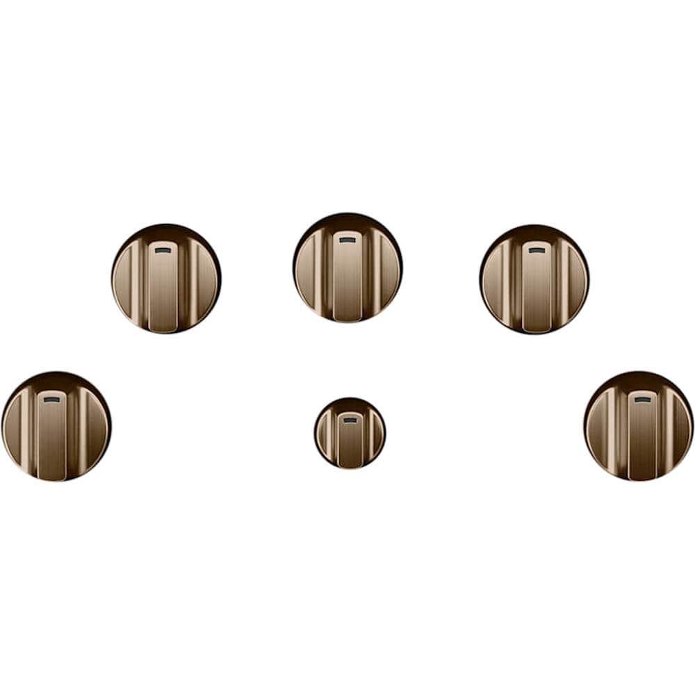 Knobs for Café Gas Cooktops - Brushed Bronze product image