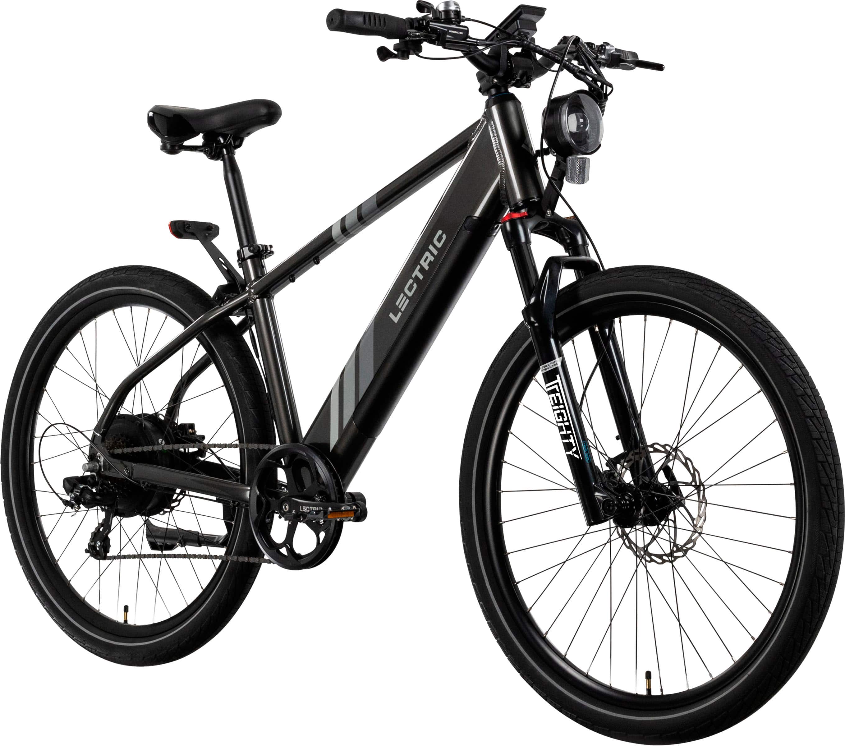 Lectric eBikes - XPress 750 High-Step Long-Range eBike: 60 miles Max Operating Range & 28 mph Max Speed - Unisize - Black pr…