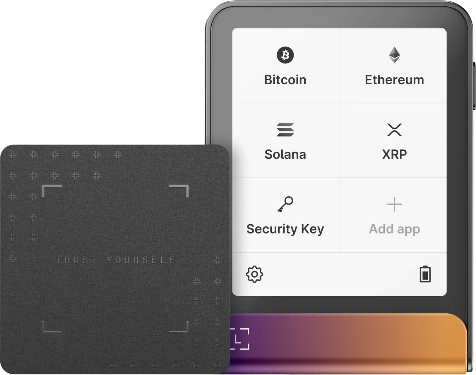 Ledger - Flex Crypto Hardware Wallet with Recovery Key - Ferro Fuchsia product image