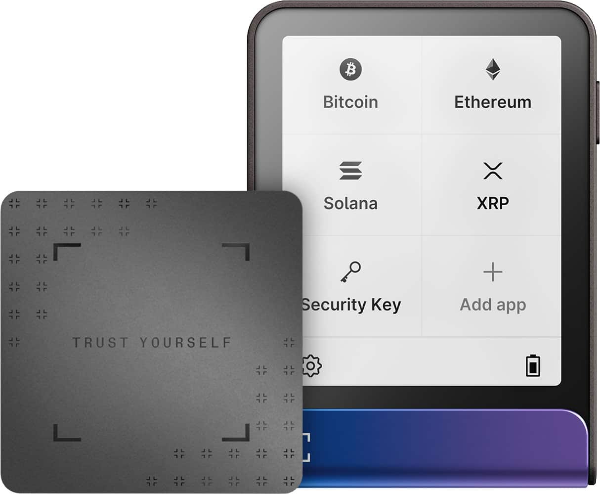 Ledger - Flex Crypto Hardware Wallet with Recovery Key - Neptune Blue product image