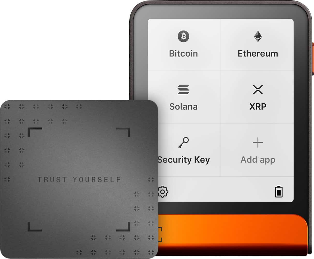Ledger - Flex Crypto Hardware Wallet with Recovery Key - Orange product image