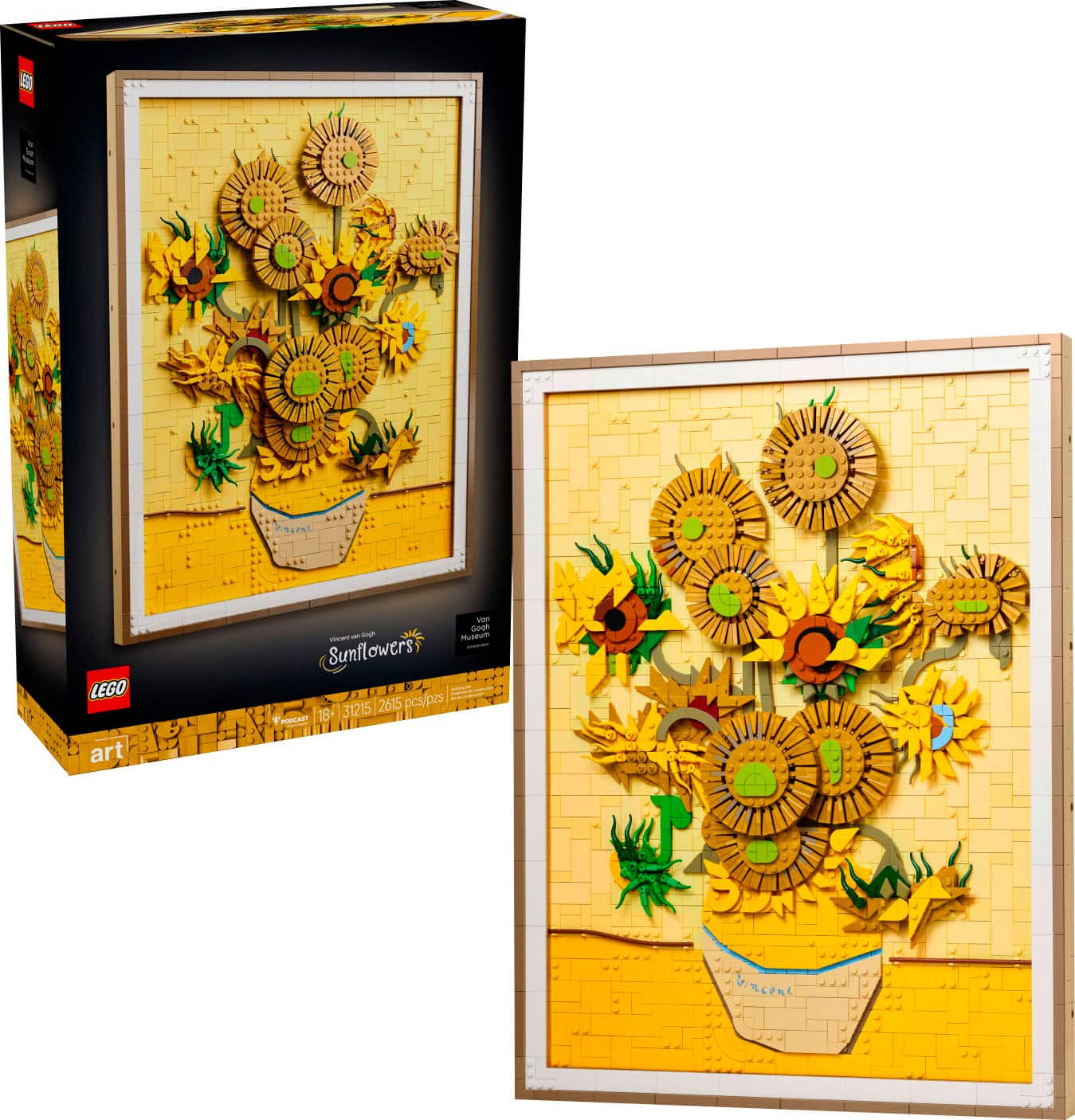 LEGO - Art Vincent van Gogh - Sunflowers Building Set 31215 product image