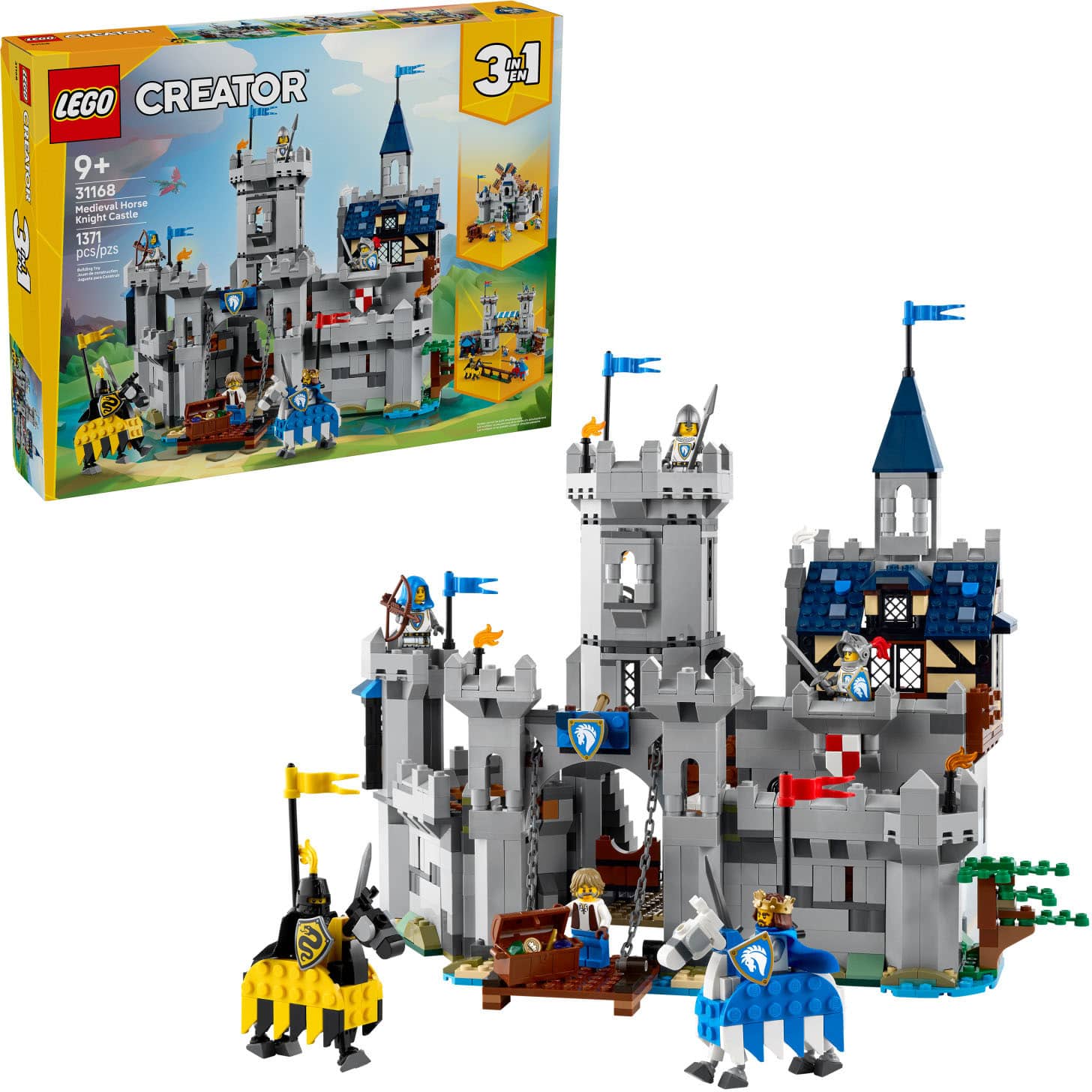 LEGO - Creator 3 in 1 Medieval Horse Knight Castle 31168 product image