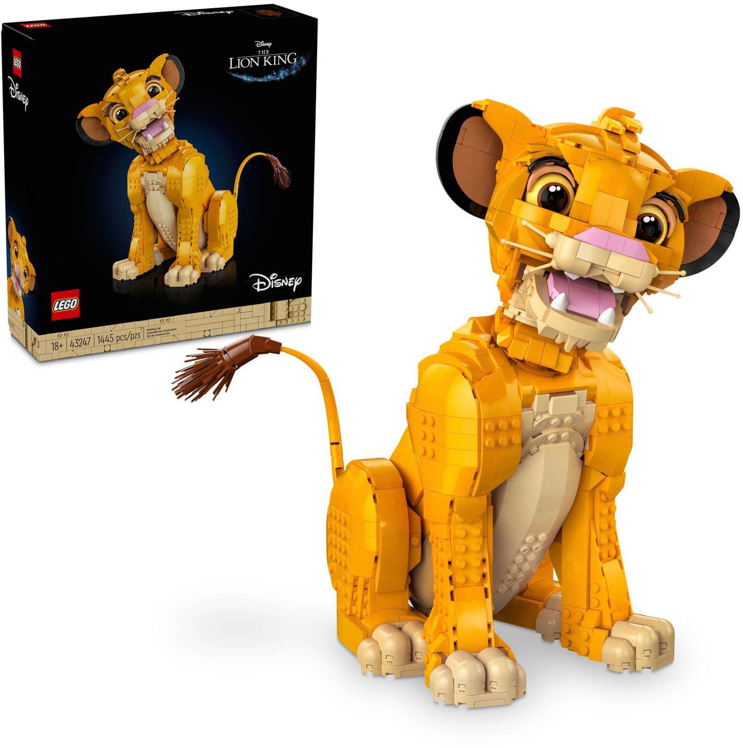 LEGO - Disney Young Simba the Lion King Fan Disney Collection Building Set 43247 product image