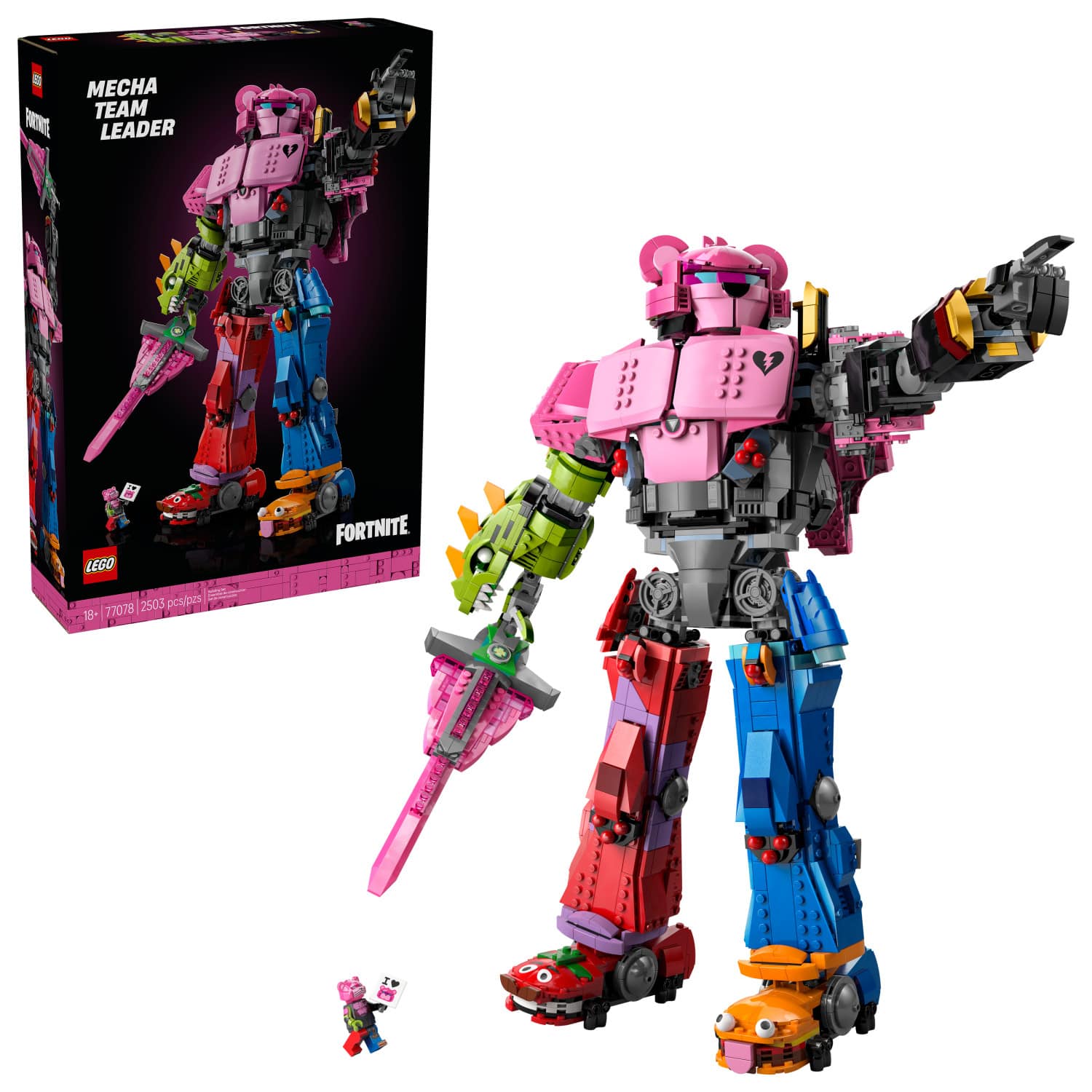 LEGO - Fortnite Mecha Team Leader Building Set for Adults 77078 product image