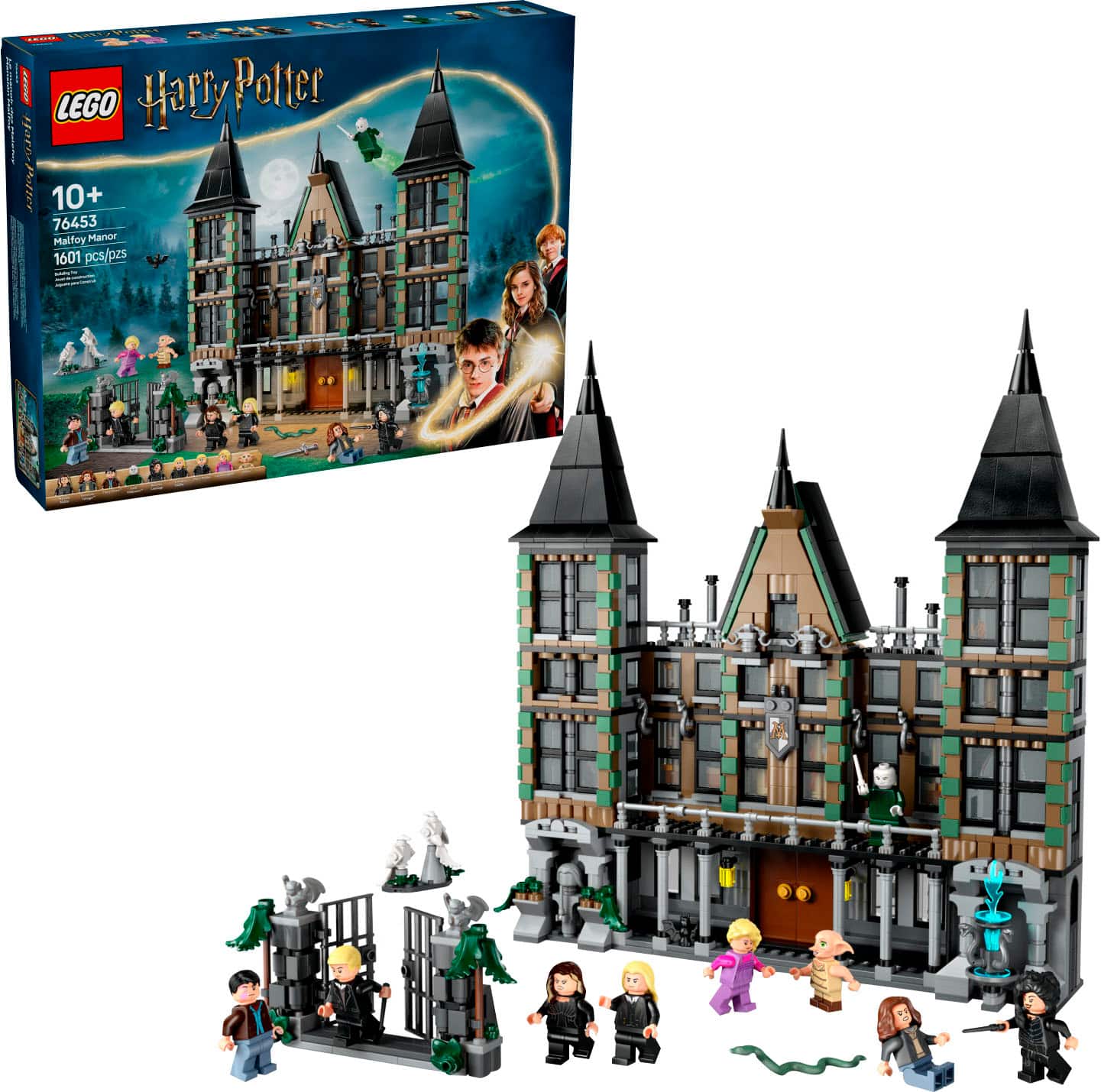 LEGO - Harry Potter Malfoy Manor Toy Building Set With 9 Minifigures 76453 product image