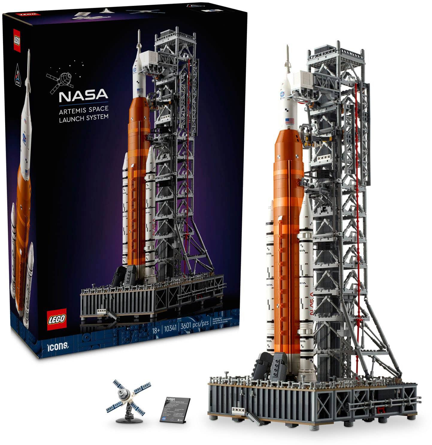 LEGO - Icons NASA Artemis Space Launch System DIY Project for Adults 10341 product image