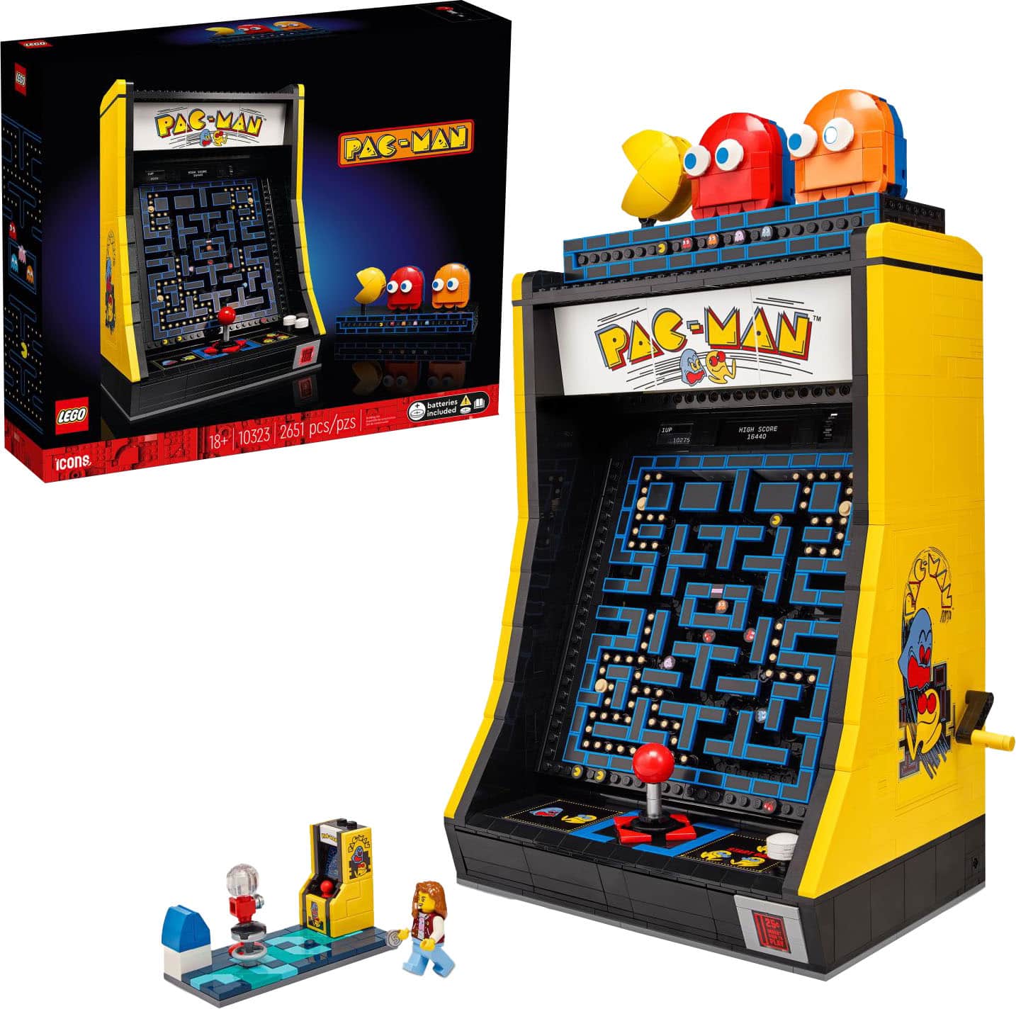 LEGO - Icons PAC-MAN Arcade Retro Game Building Set 10323 product image