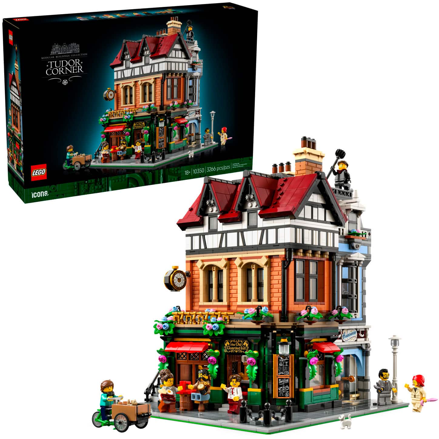 LEGO - Icons Tudor Corner Building Kit for Adults 10350 product image