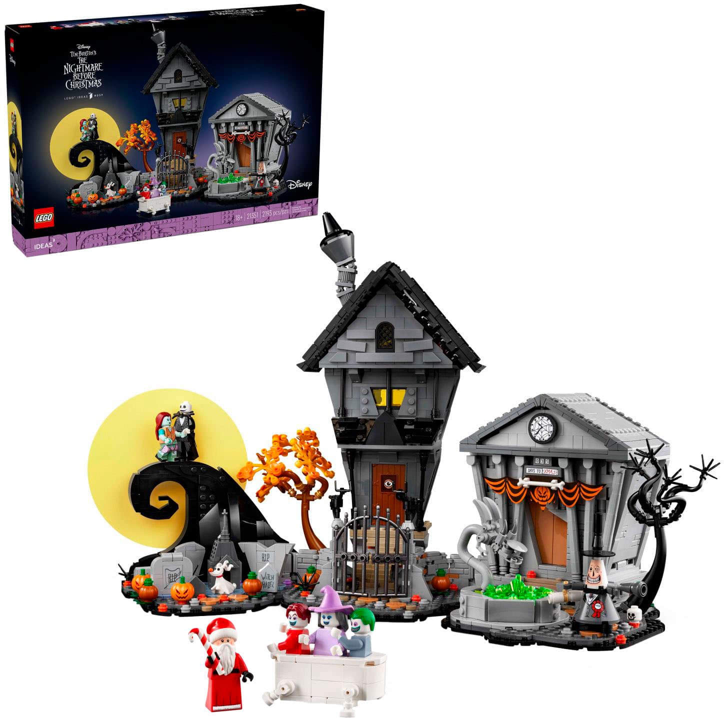 LEGO - Ideas Disney Tim Burton’s The Nightmare Before Christmas 21351 product image