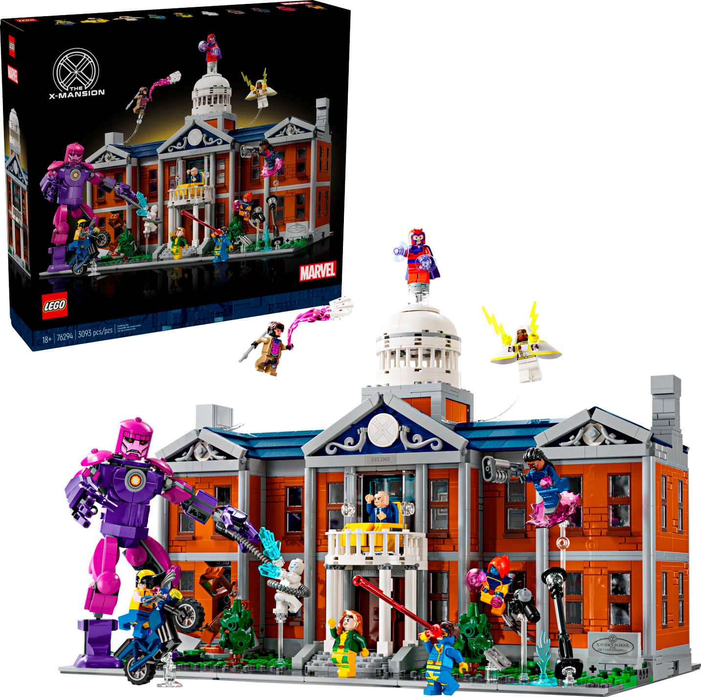 LEGO - Marvel X-Men The X-Mansion Building Set 76294 product image