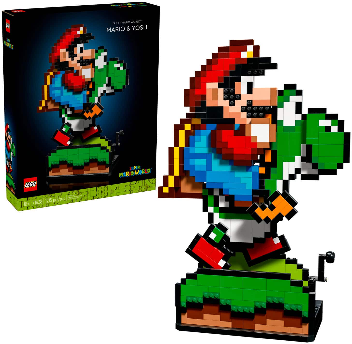 LEGO - Super Mario Super Mario World: Mario & Yoshi Nintendo Figure 71438 product image