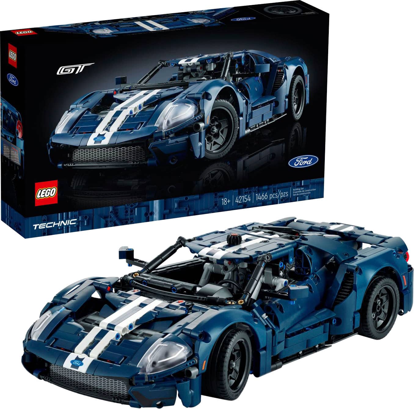 LEGO - Technic 2022 Ford GT Car Model Set for Adults 42154 product image