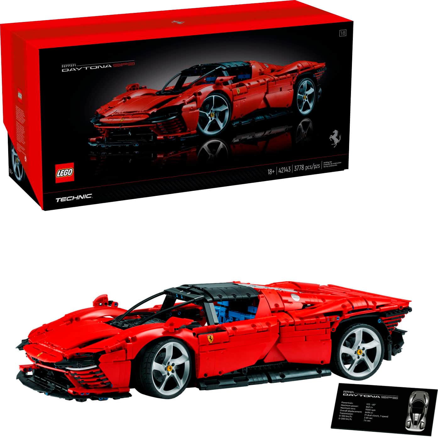 LEGO - Technic Ferrari Daytona SP3 42143 product image