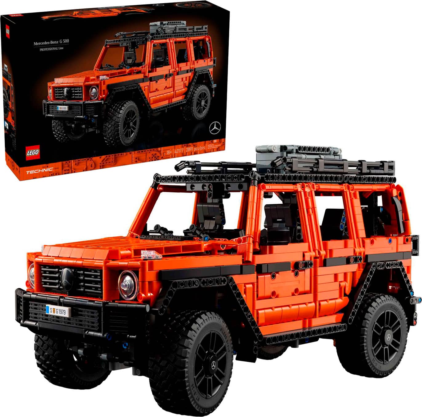 LEGO - Technic Mercedes-Benz G 500 PROFESSIONAL Line Car Building Set 42177 product image