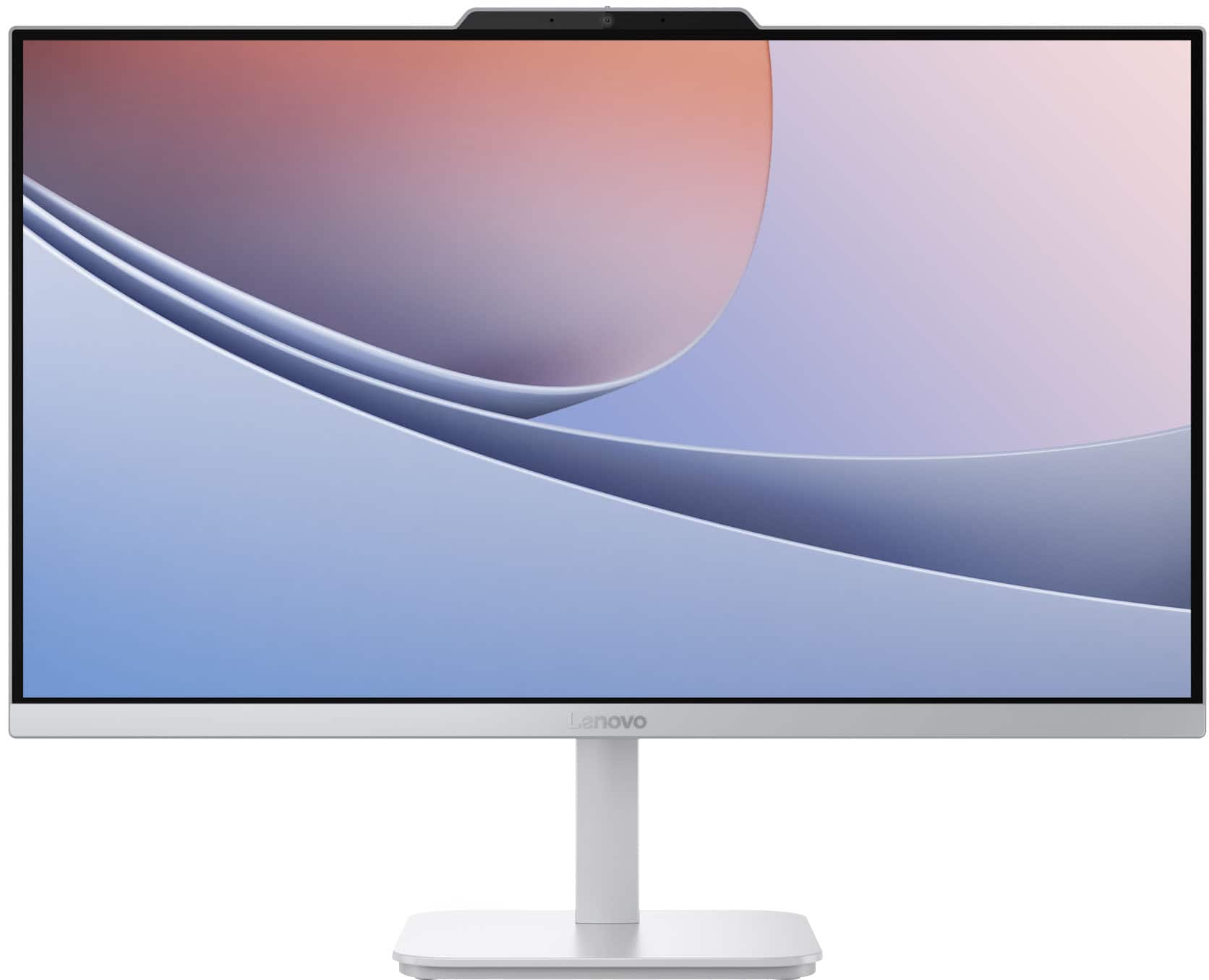 Lenovo - A100 23.8" Full HD All-In-One - Intel Processor N100 - 8GB Memory - 256GB SSD - Cloud Grey product image