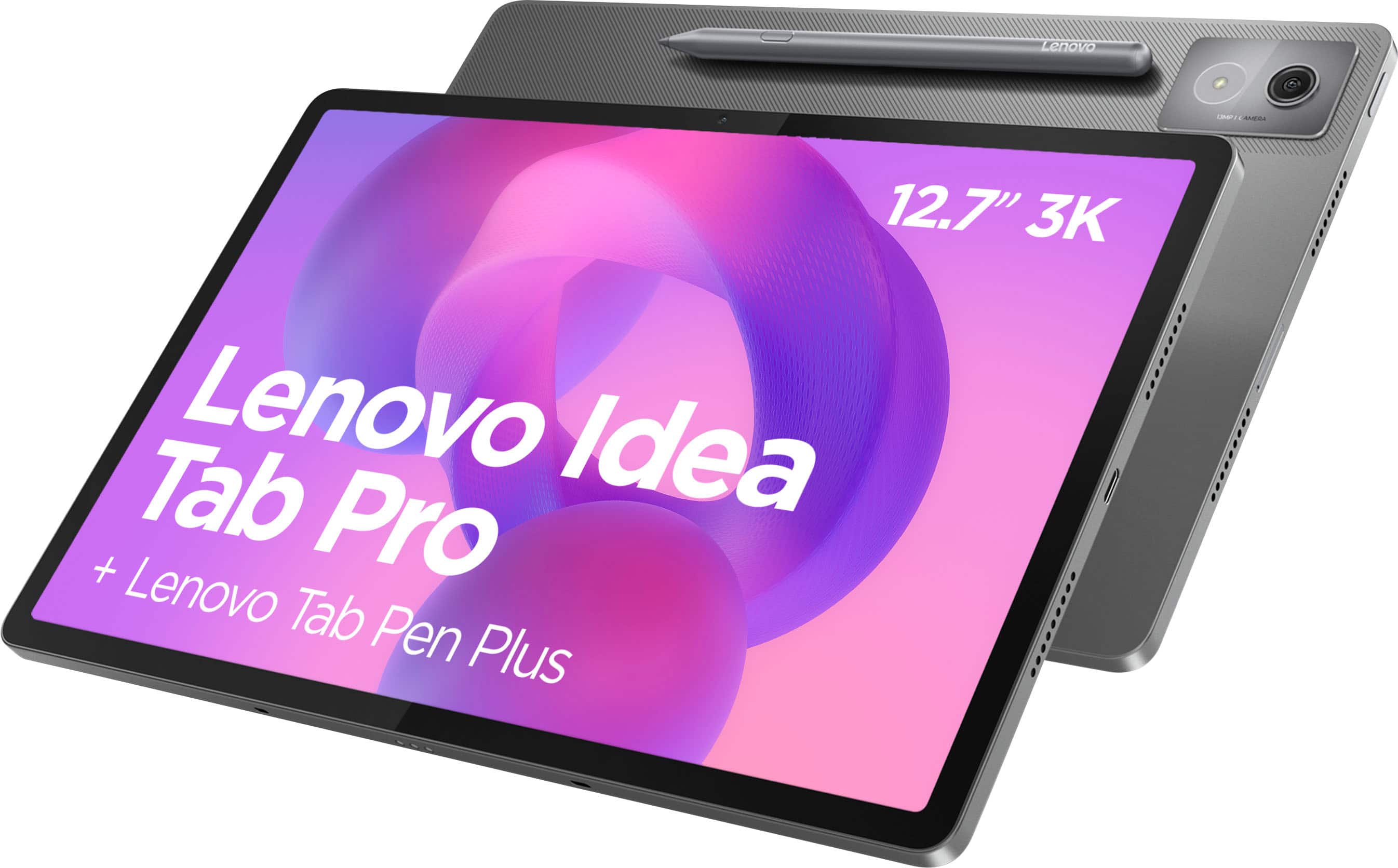 Lenovo - Idea Tab Pro - 12.7" 3K Tablet - 8GB RAM - 256GB UFS - with Tab Pen Plus - Luna Grey product image