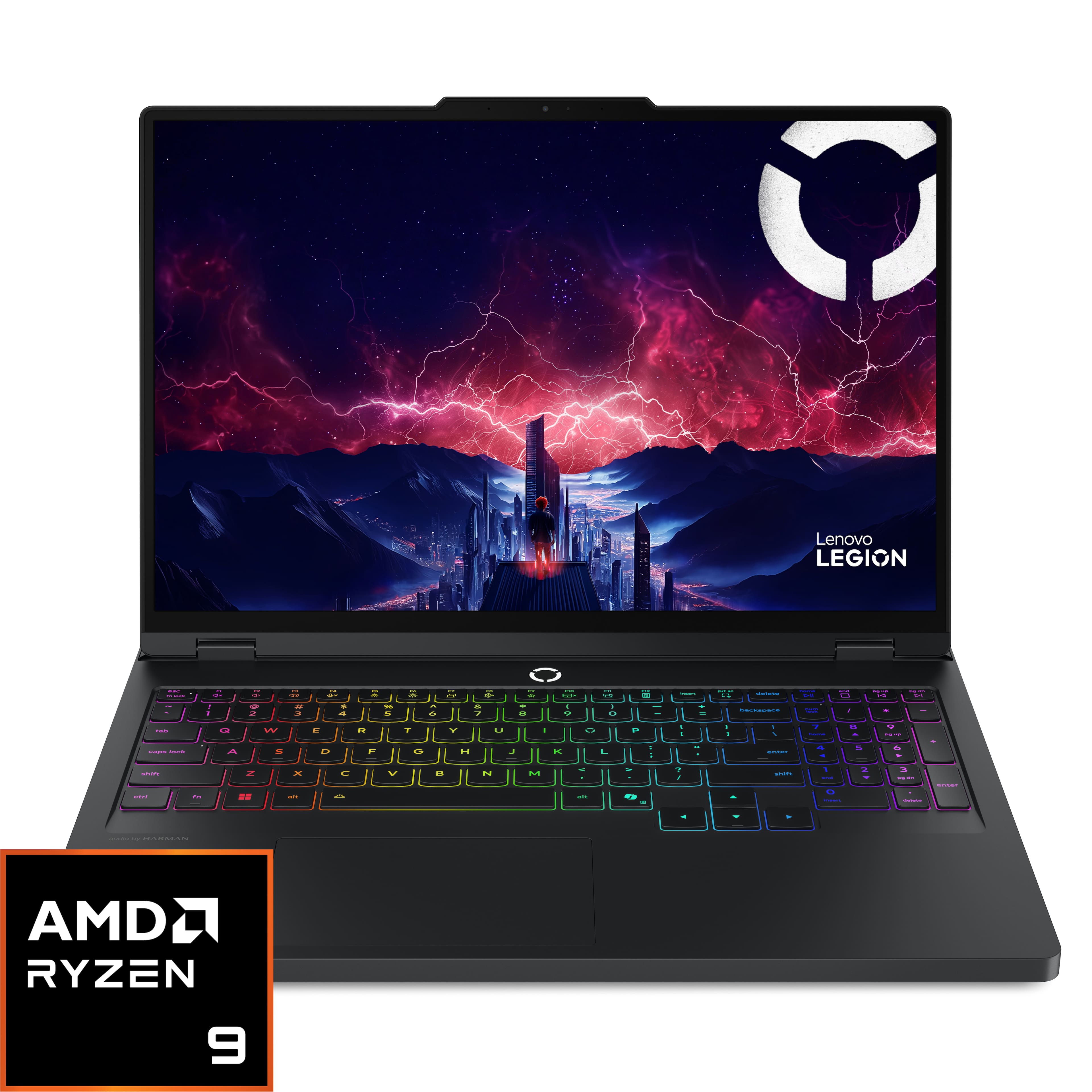 Lenovo - Legion Pro 5 16" 2.5K Gaming Laptop - AMD Ryzen 9 8945HX 2023 - NVIDIA GeForce RTX 5060 - 16GB Memory - 1TB SSD - E…