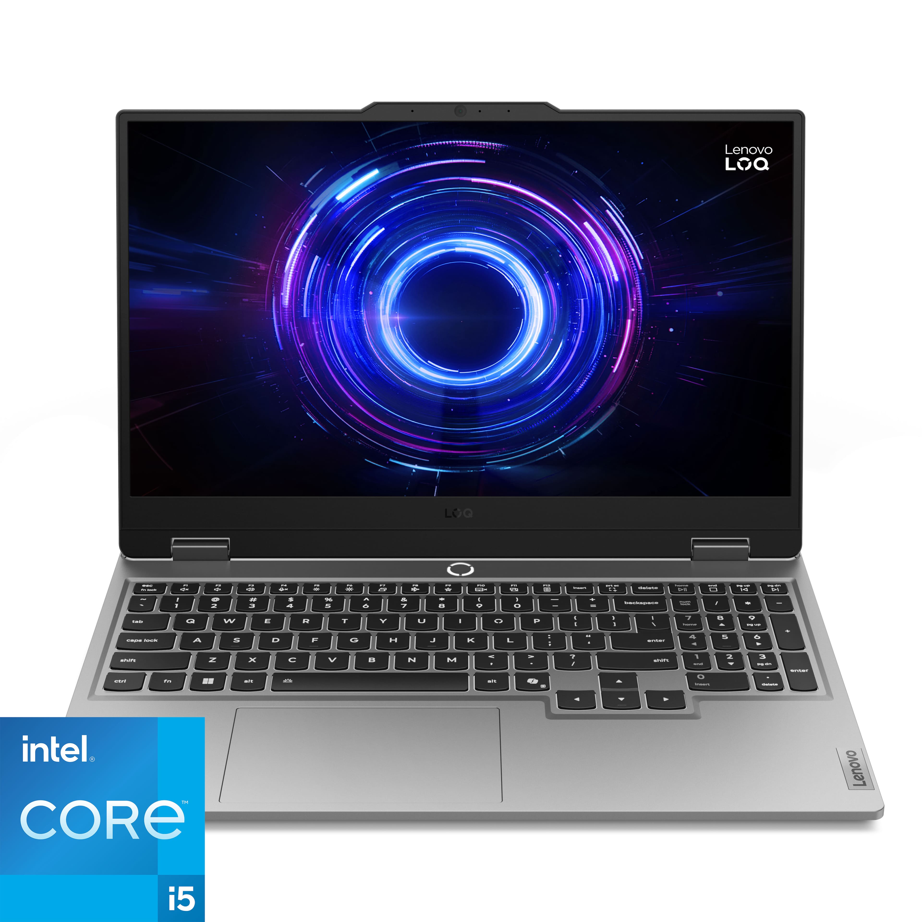 Lenovo - LOQ 15.6" Full HD Gaming Laptop - Intel Core i5-13450HX 2023 - 16GB Memory - NVIDIA GeForce RTX 5050 - 512GB SSD -…