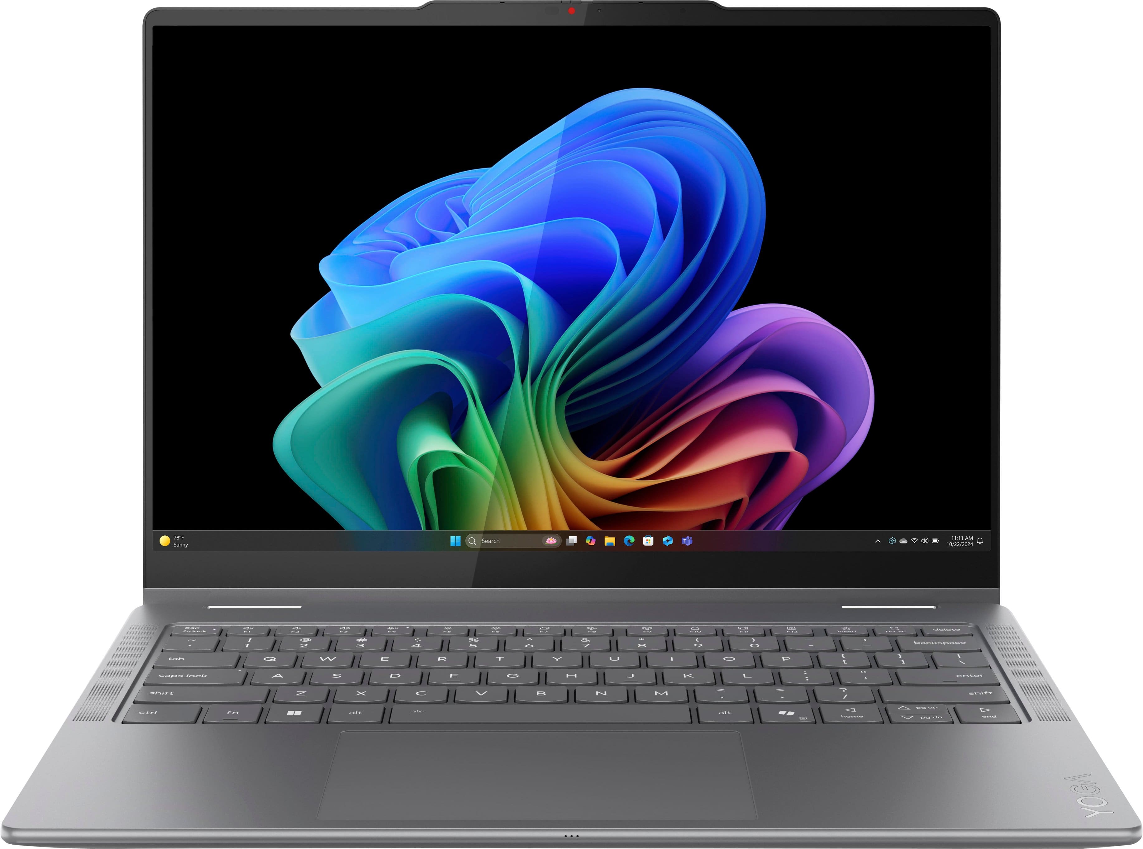 Lenovo - Yoga 7i 2-in-1 - Copilot+ PC - 14" 2K OLED Touchscreen Laptop - Intel Core Ultra 7 256V 2024 - 16GB Memory - 1TB SS…