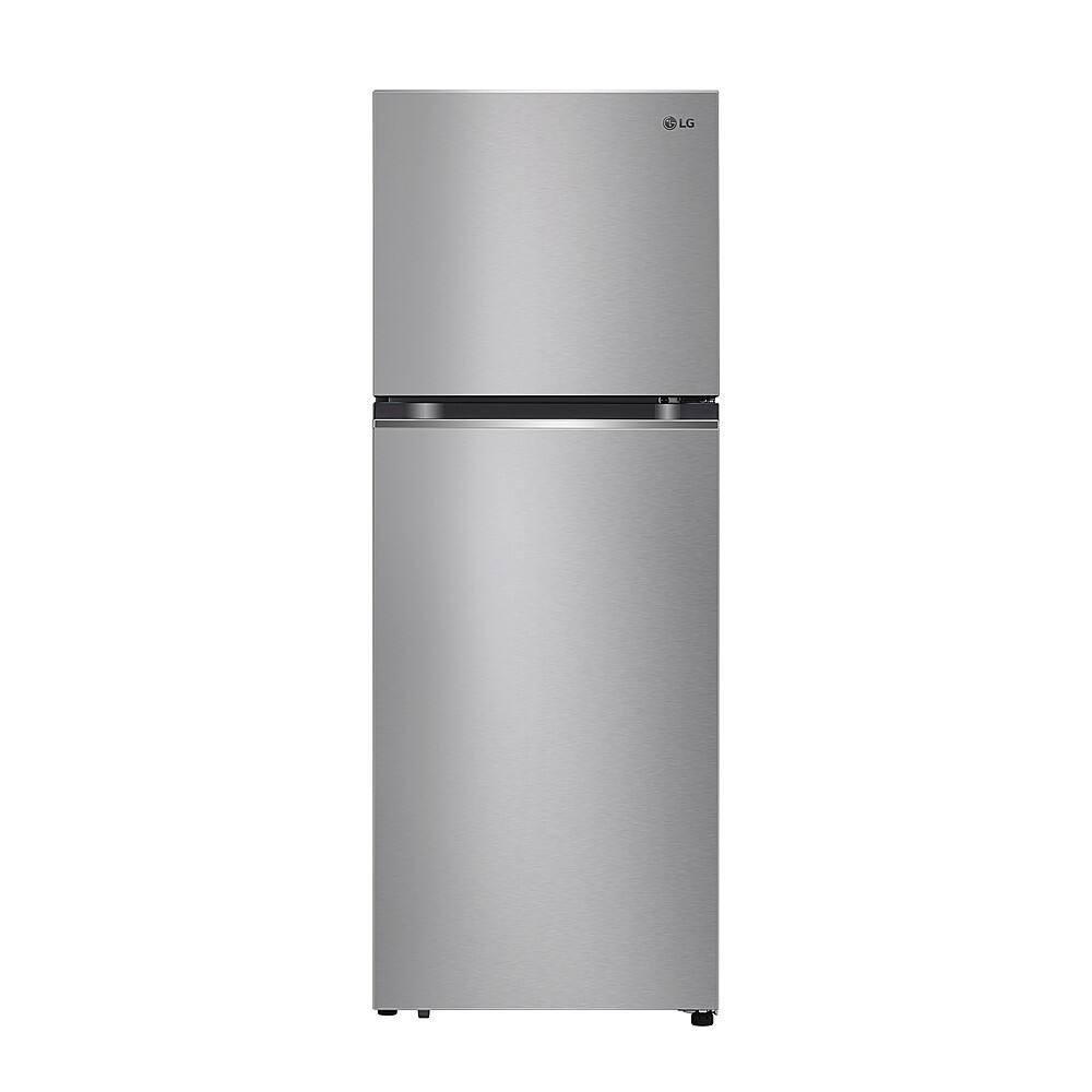 LG - 11.1 Cu. Ft. Top-Freezer Refrigerator with Digital Temperature Control - PrintProof Stainless Steel Look product image