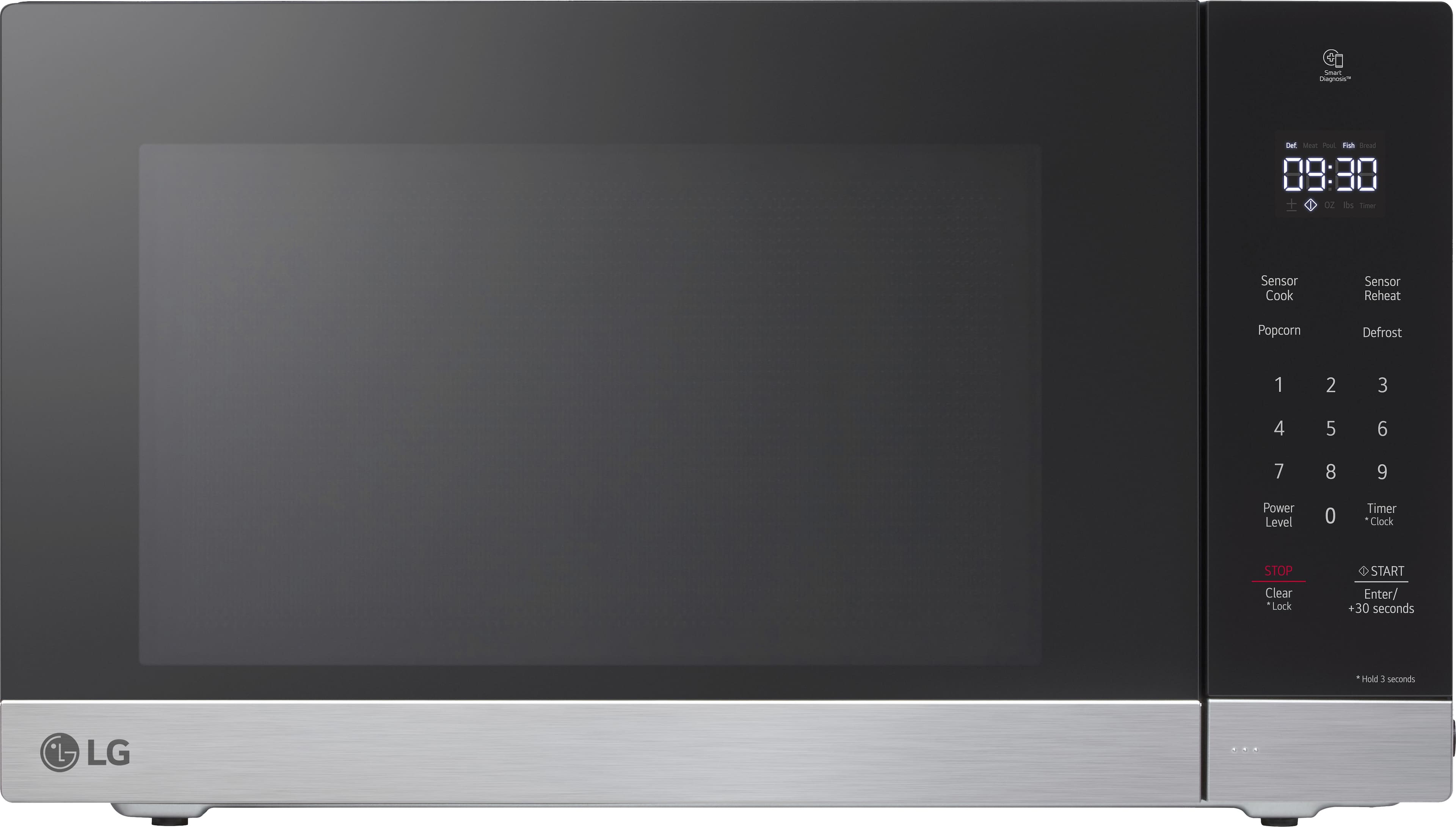 LG - 1.5 Cu. Ft. Countertop Microwave with Sensor Cooking and Smart Inverter - Stainless Steel product image