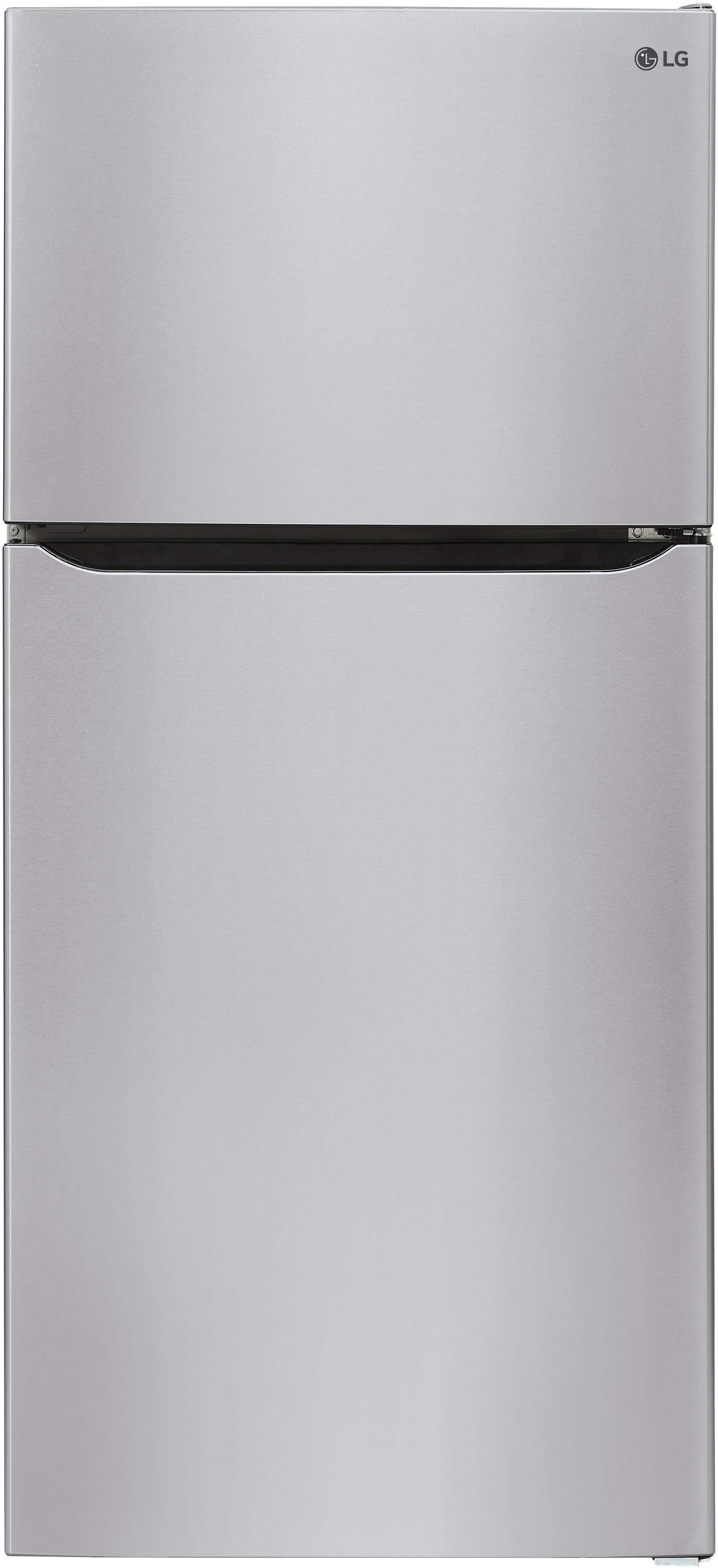 LG - 23.8 Cu. Ft. Top Freezer Refrigerator with Internal Water Dispenser - Stainless Steel product image
