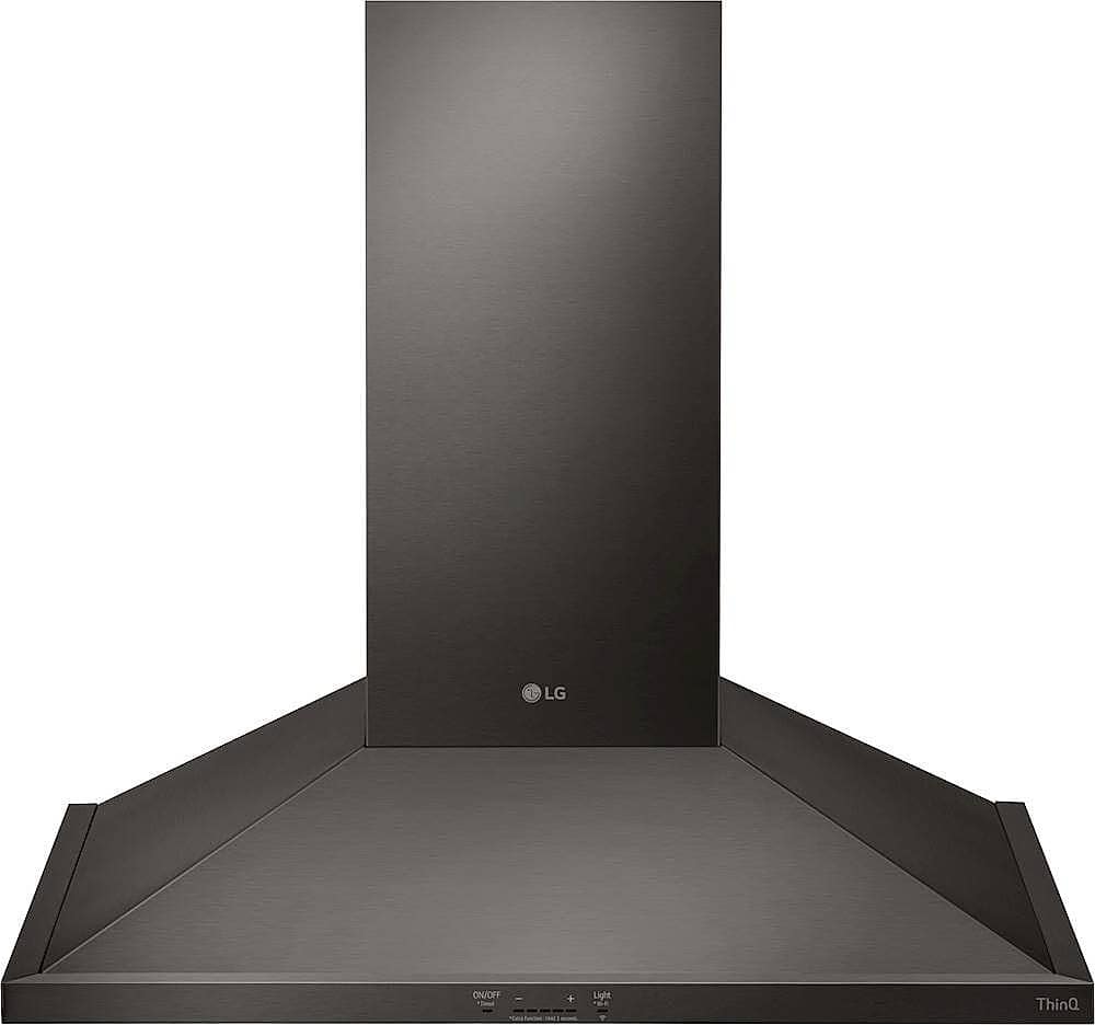 LG - 30 inches - Convertible - Wall Range Hood - Black Stainless Steel product image