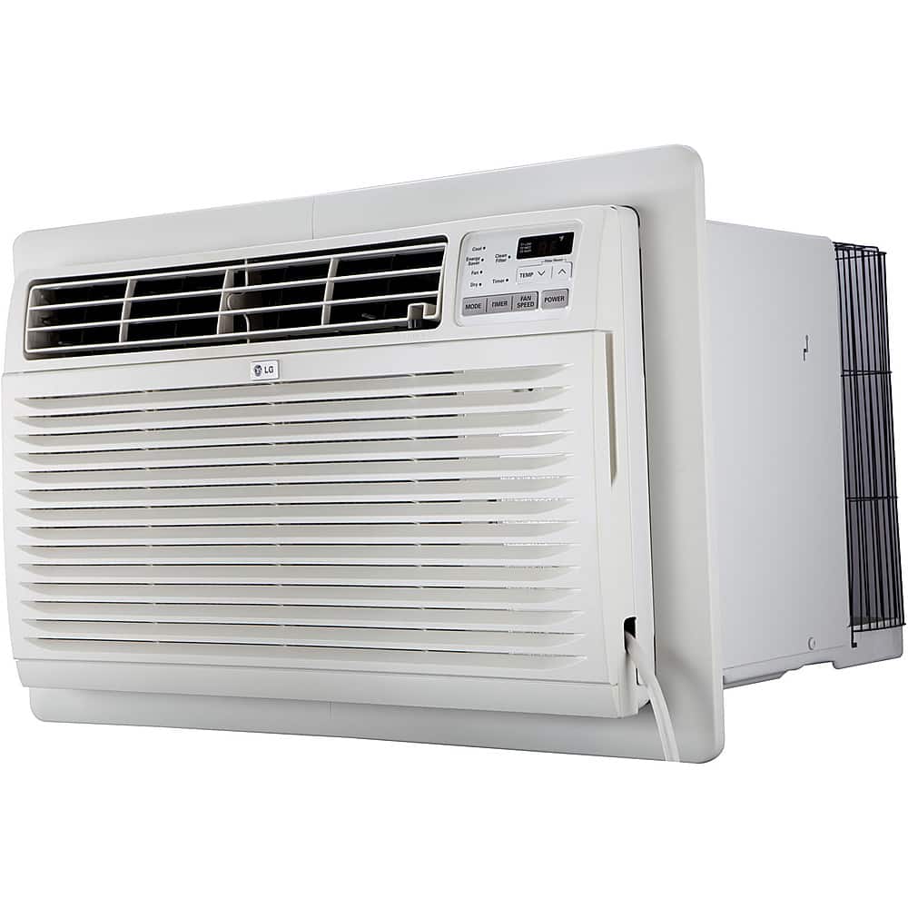 LG - 330 Sq. Ft. 7,800 BTU In Wall Air Conditioner with Remote - White product image