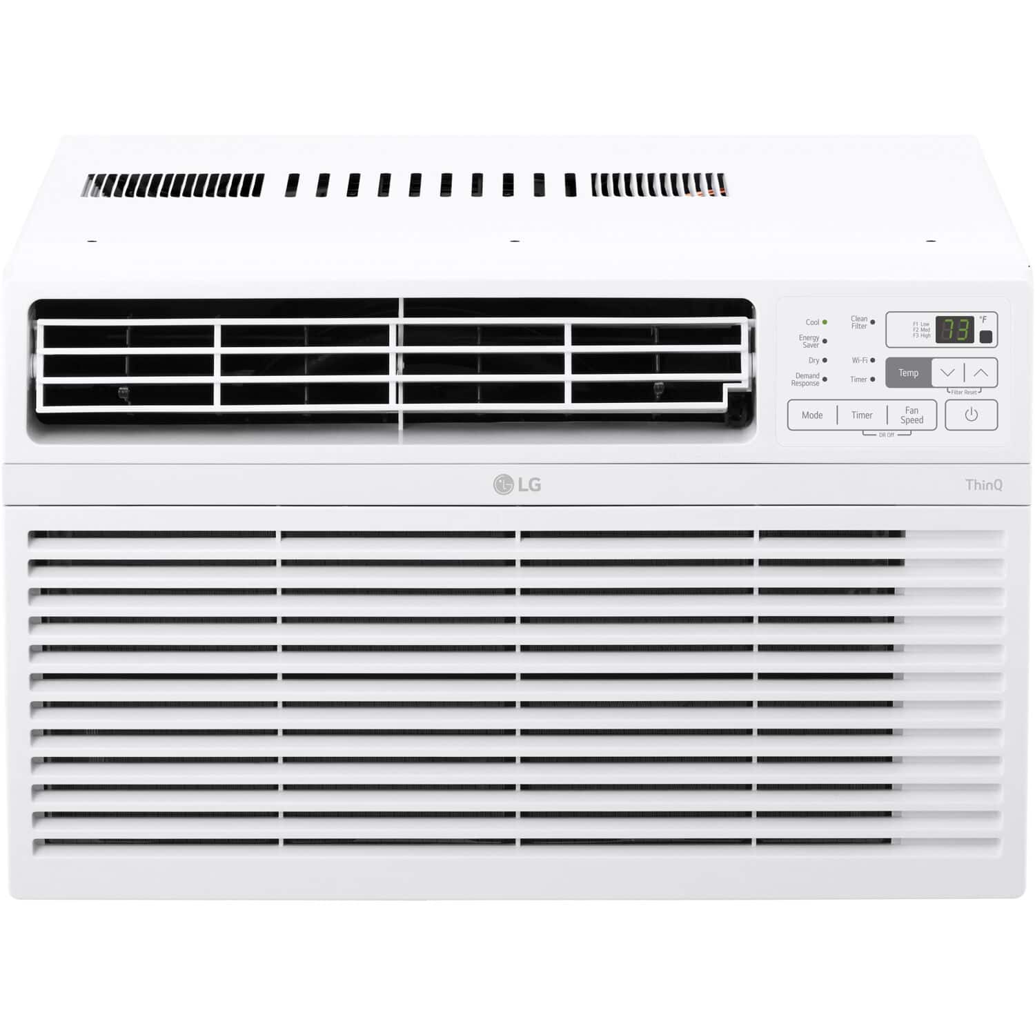 LG - 450 Sq. Ft. 10,000 BTU Smart Window Air Conditioner - White product image